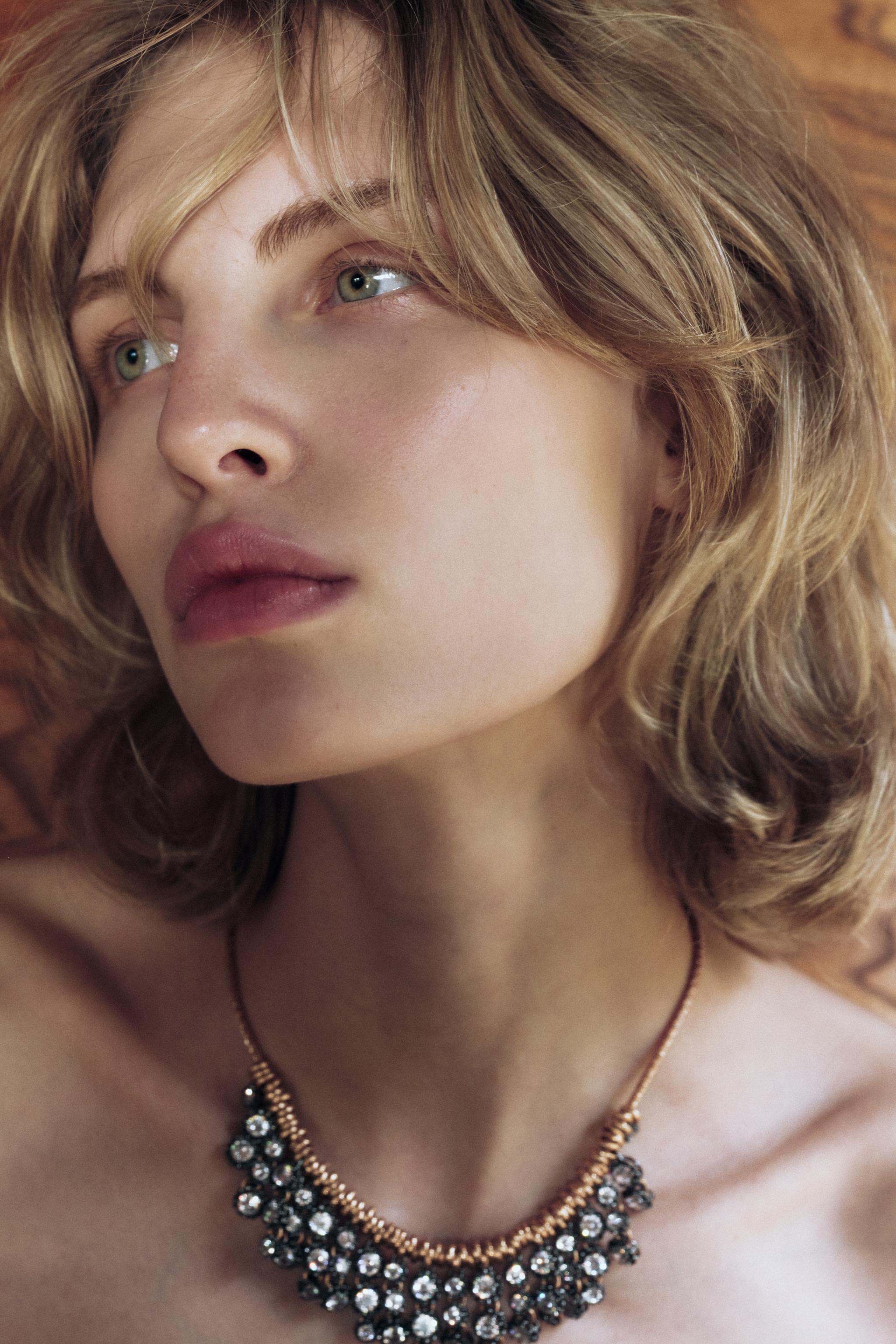 CUBIC ZIRCONIA CORD NECKLACE LIMITED EDITION