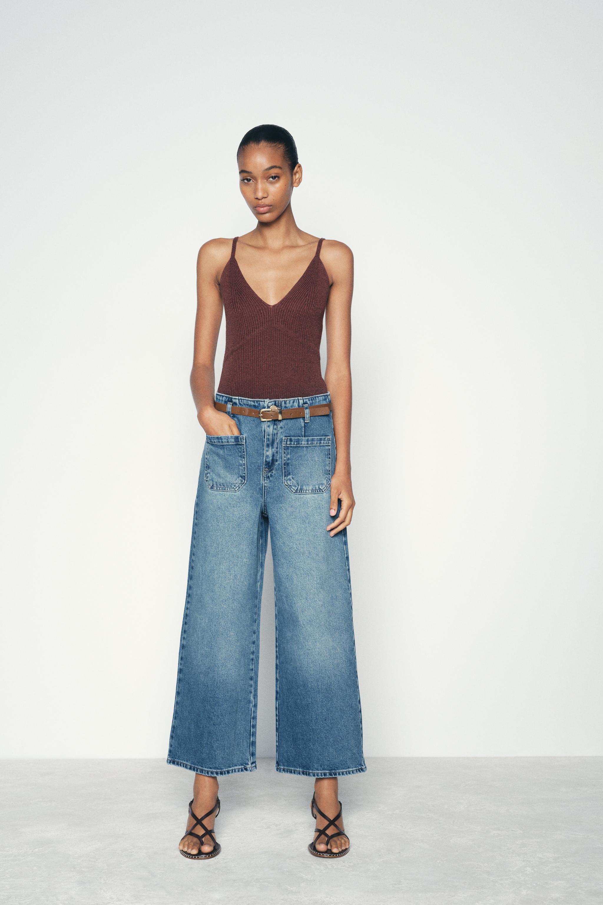 Compare HIGH-WAISTED Z1975 CROPPED WIDE LEG JEANS | Mall of America®