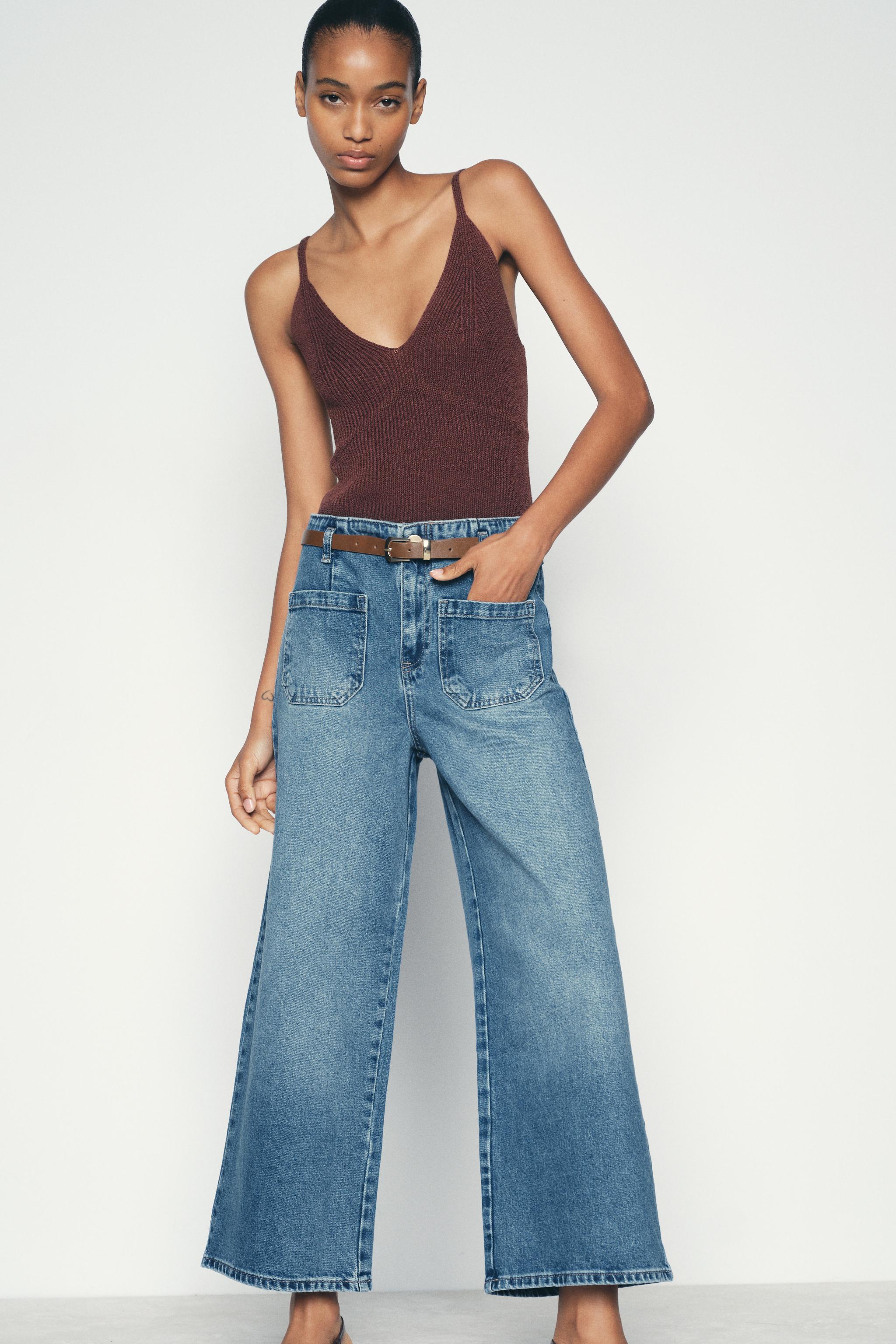 Compare HIGH-WAISTED Z1975 CROPPED WIDE LEG JEANS | Mall of America®