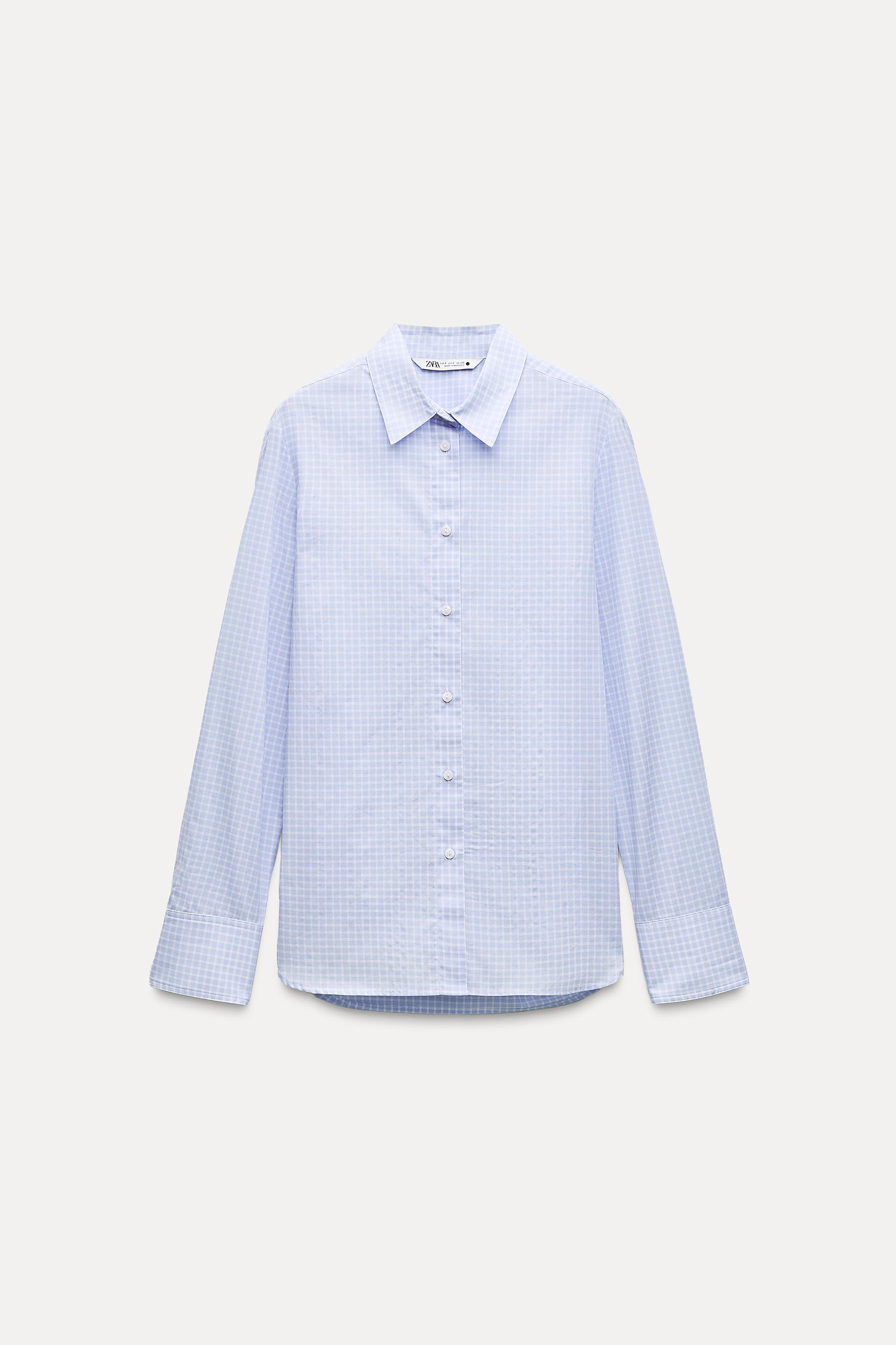 【COSYHARU】Pleated shirt Core cotton asymmetrical shirt