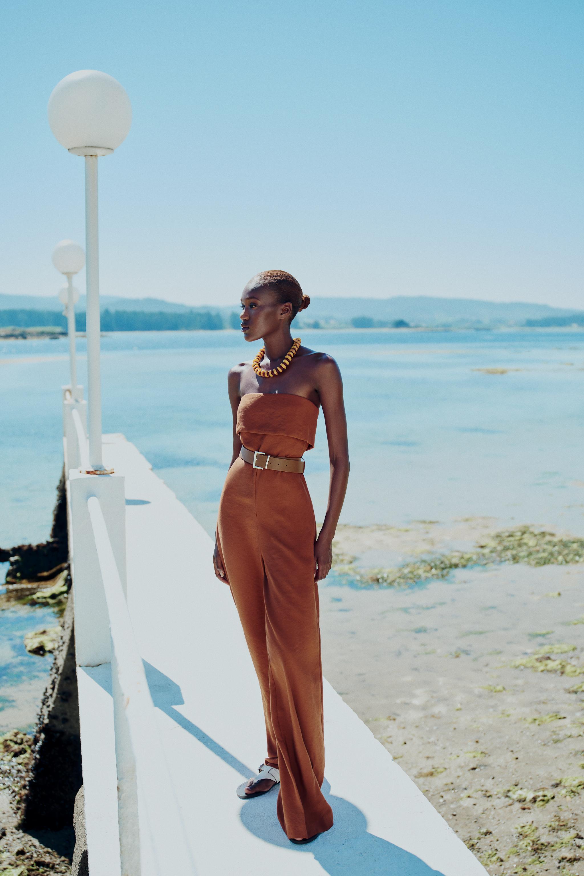 Zara MATCHING WIDE JUMPSUIT | Yorkdale Mall