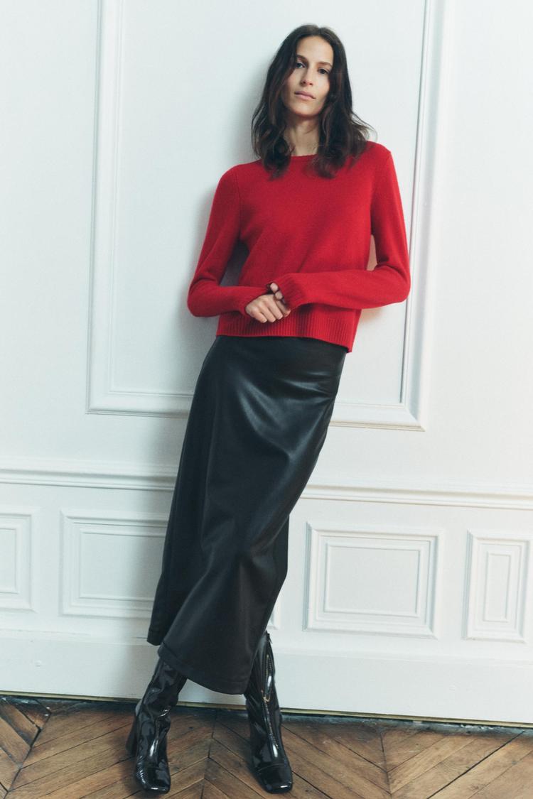 BASIC 100% WOOL SWEATER