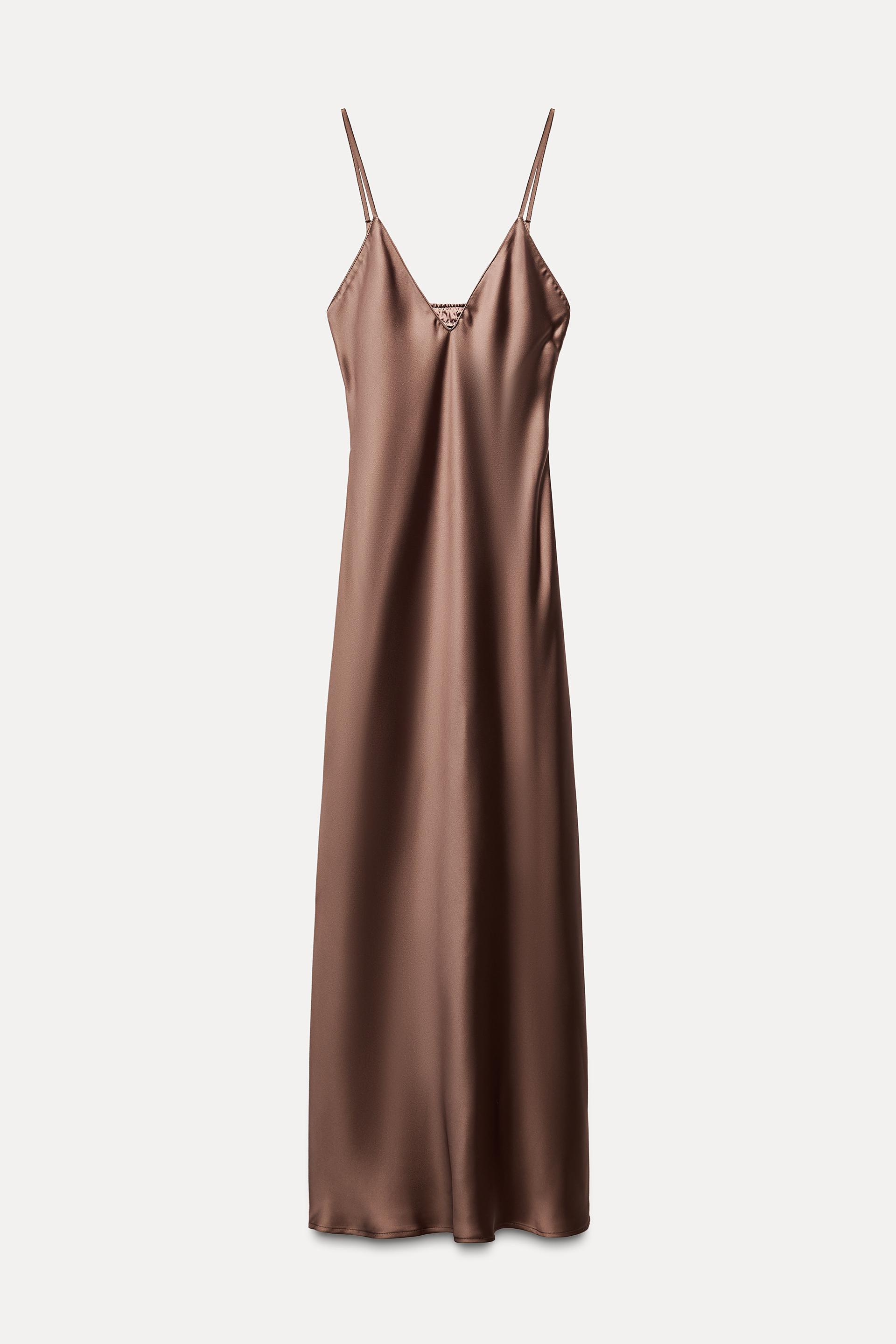 Compare SATIN EFFECT MIDI SLIP DRESS | Mall of America Compare SATIN EFFECT MIDI SLIP DRESS | Mall of America