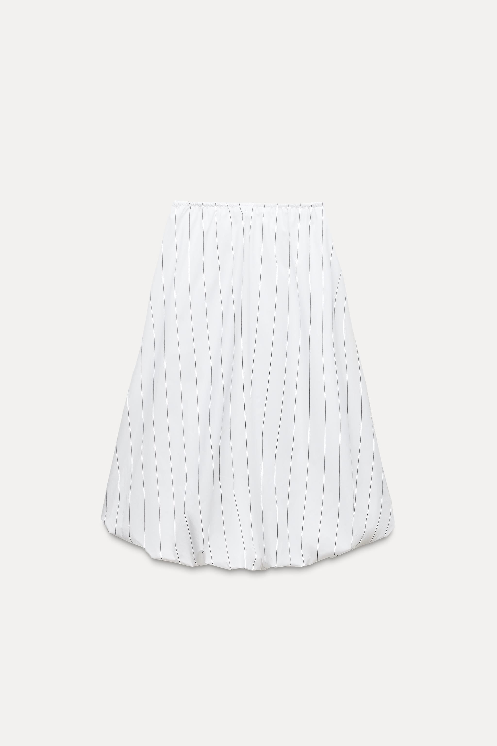 スカート Lindsay balloon skirt White Balloon Skirt White