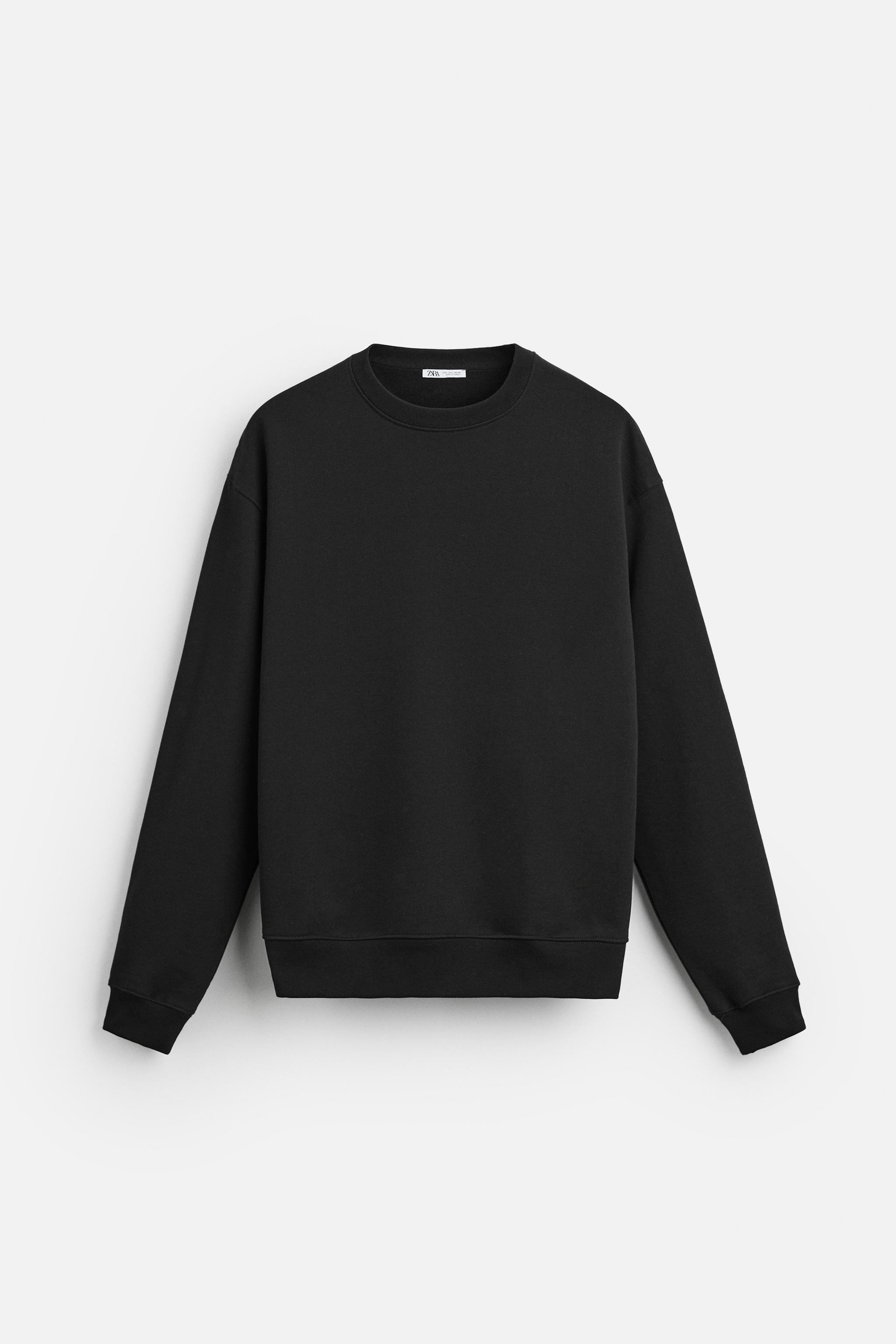 Zara CREW NECK SWEATSHIRT | Yorkdale Mall Zara CREW NECK SWEATSHIRT | Yorkdale Mall
