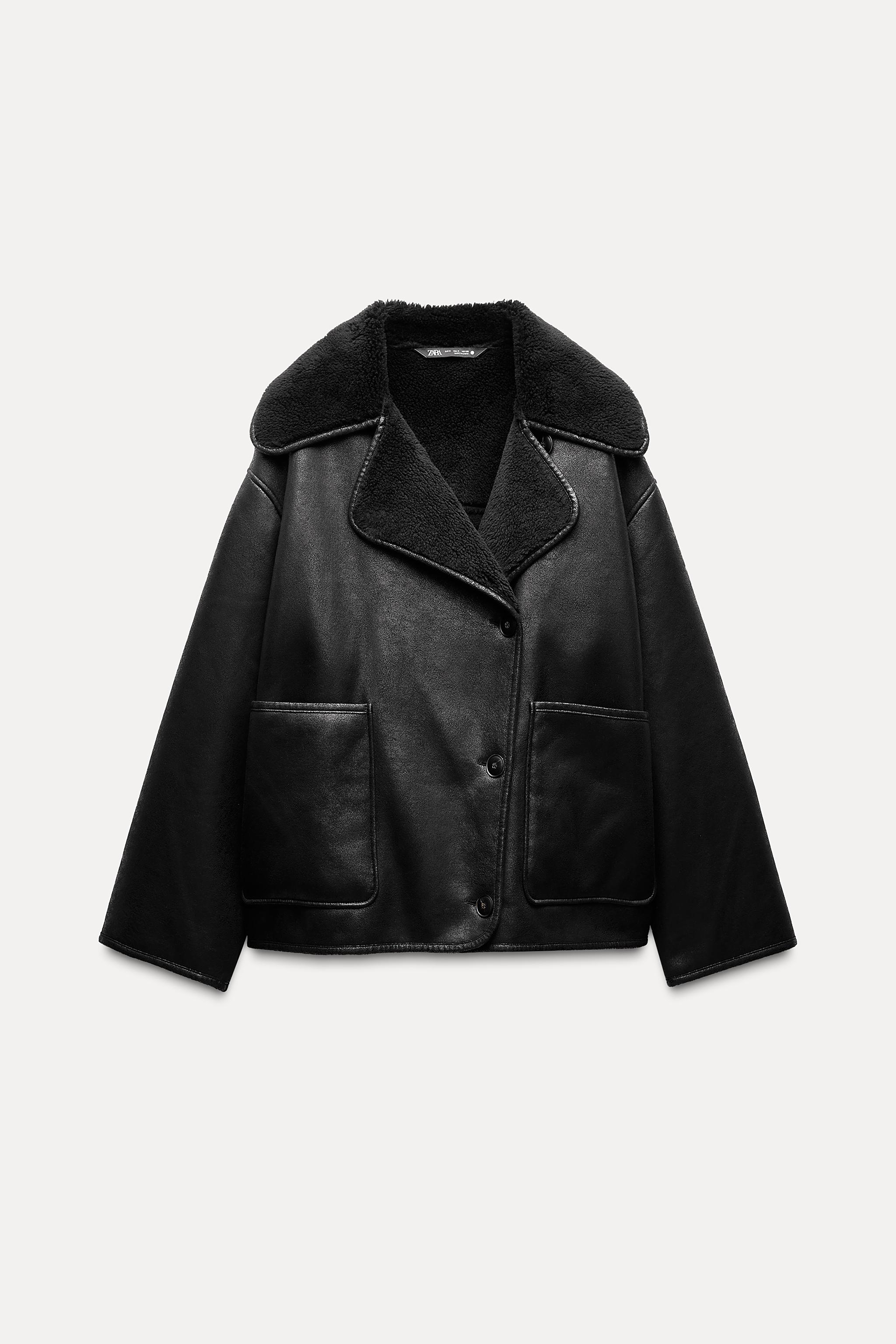 Compare RELAXED DOUBLE FACED JACKET ZW COLLECTION | Mall of