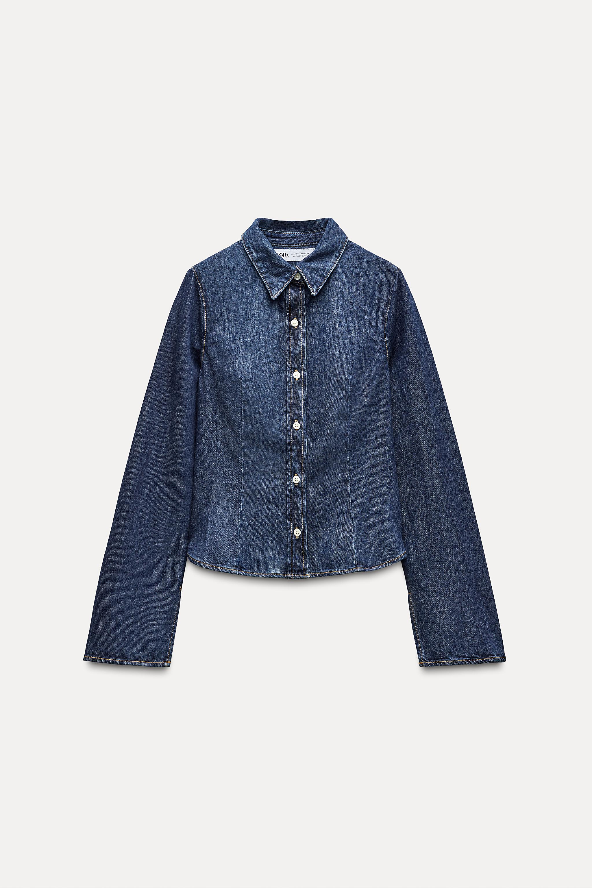 Zara DENIM SHIRT TRF | Square One