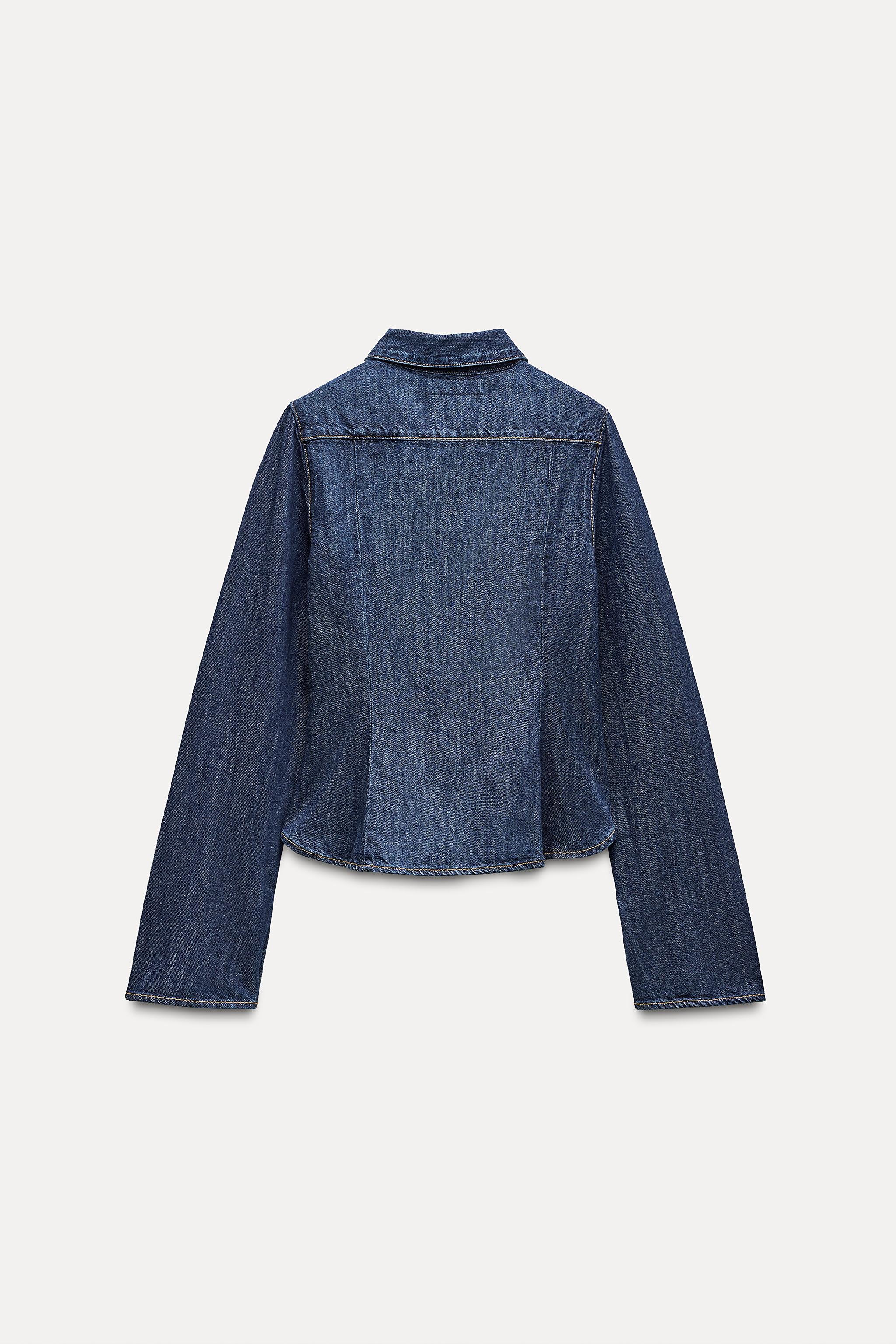 Zara DENIM SHIRT TRF | Square One