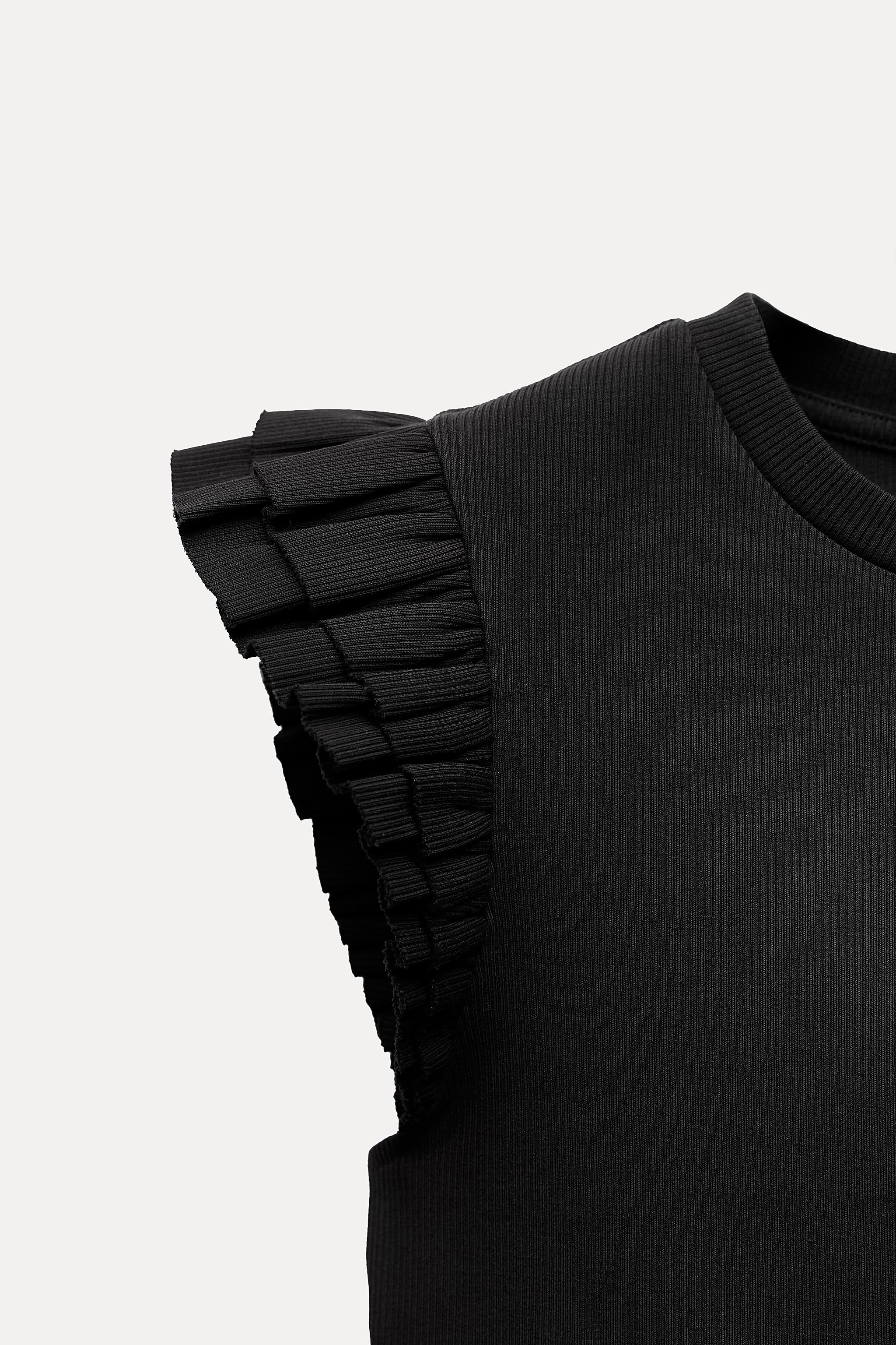 Zara RUFFLED TOP | Square One Zara RUFFLED TOP | Square One