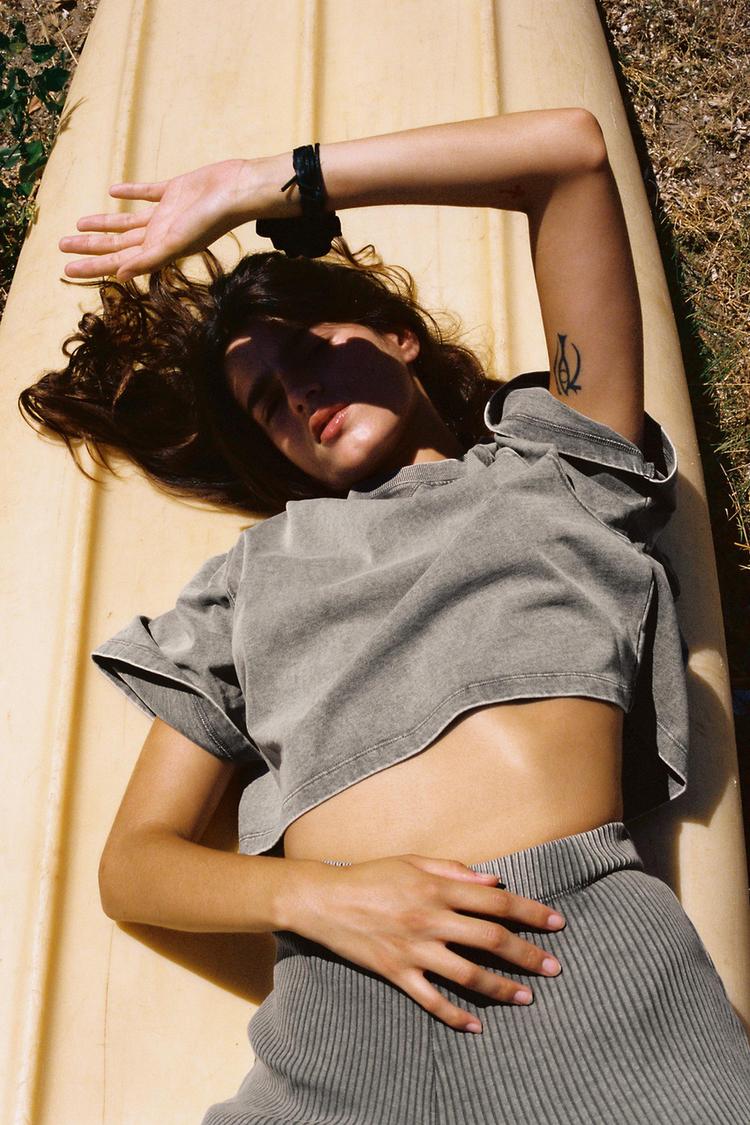 WASHED EFFECT T-SHIRT