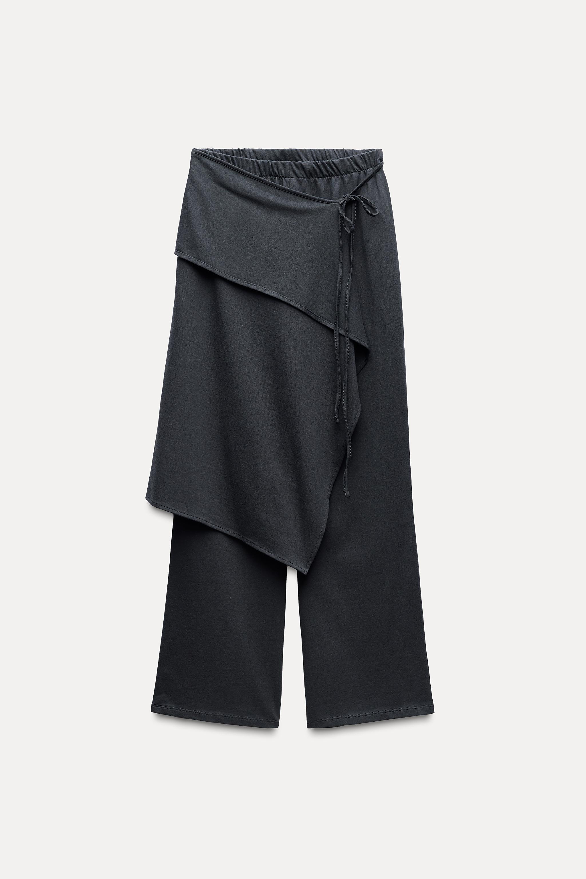ベビーグッズも大集合 Zara Pants made of 100% cotton. Mid-rise elastic waist パンツ
