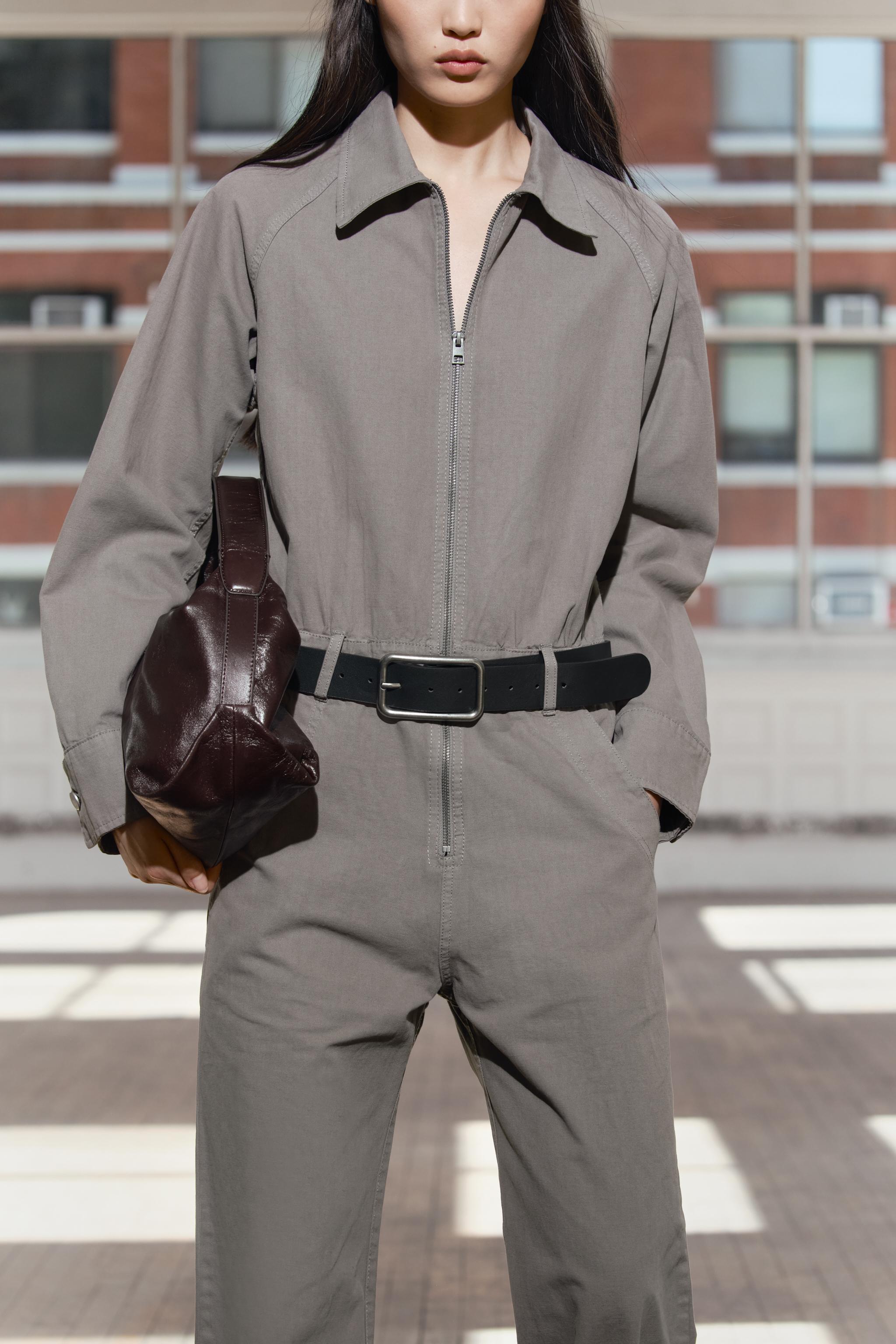 ZARA】38: ZW コレクション バレルジーンズ○日本完売