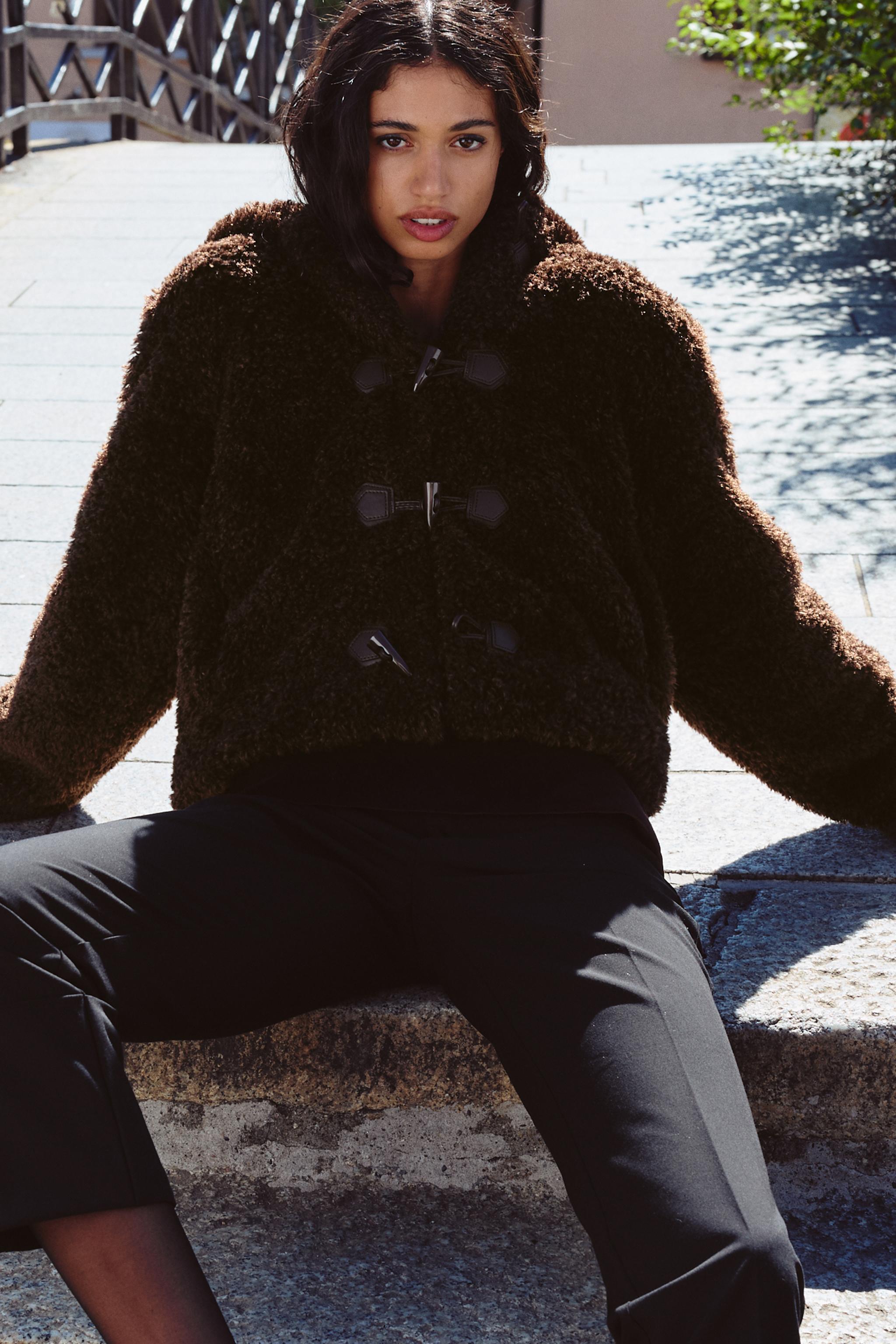海外個人輸入 FAUX Zara FUR Mall Yorkdale | JACKET TOGGLE ジャケット・アウター