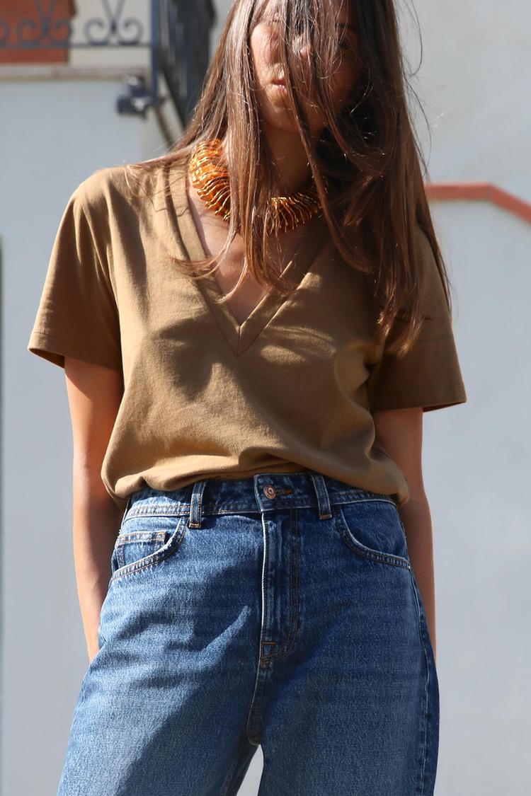 ENZYME FINISH COTTON T-SHIRT