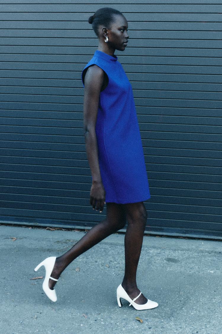 SLEEVELESS MINI DRESS ZW COLLECTION