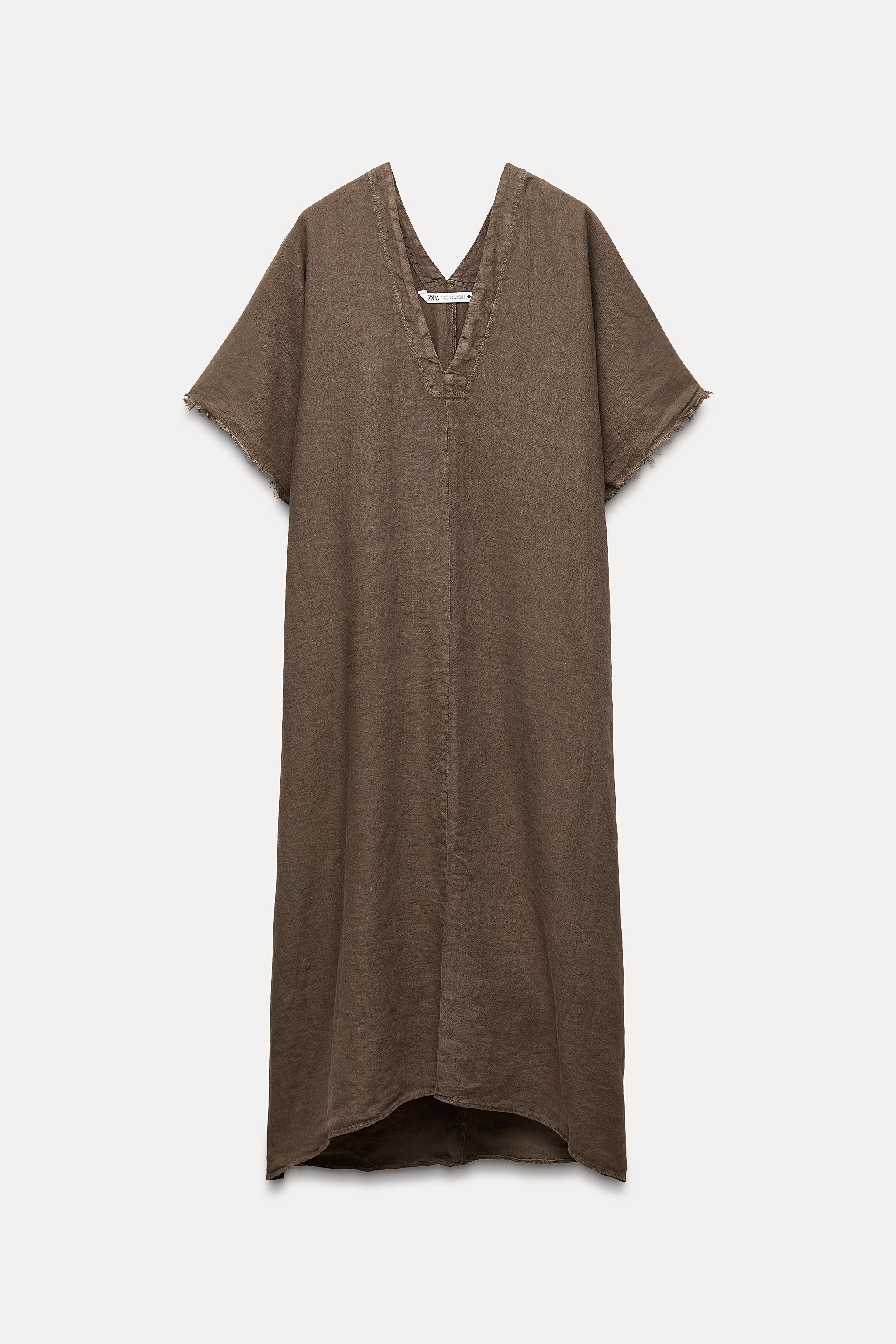 Compare PLEATED LINEN BLEND TUNIC DRESS ZW COLLECTION | Mall of America Compare PLEATED LINEN BLEND TUNIC DRESS ZW COLLECTION | Mall of America