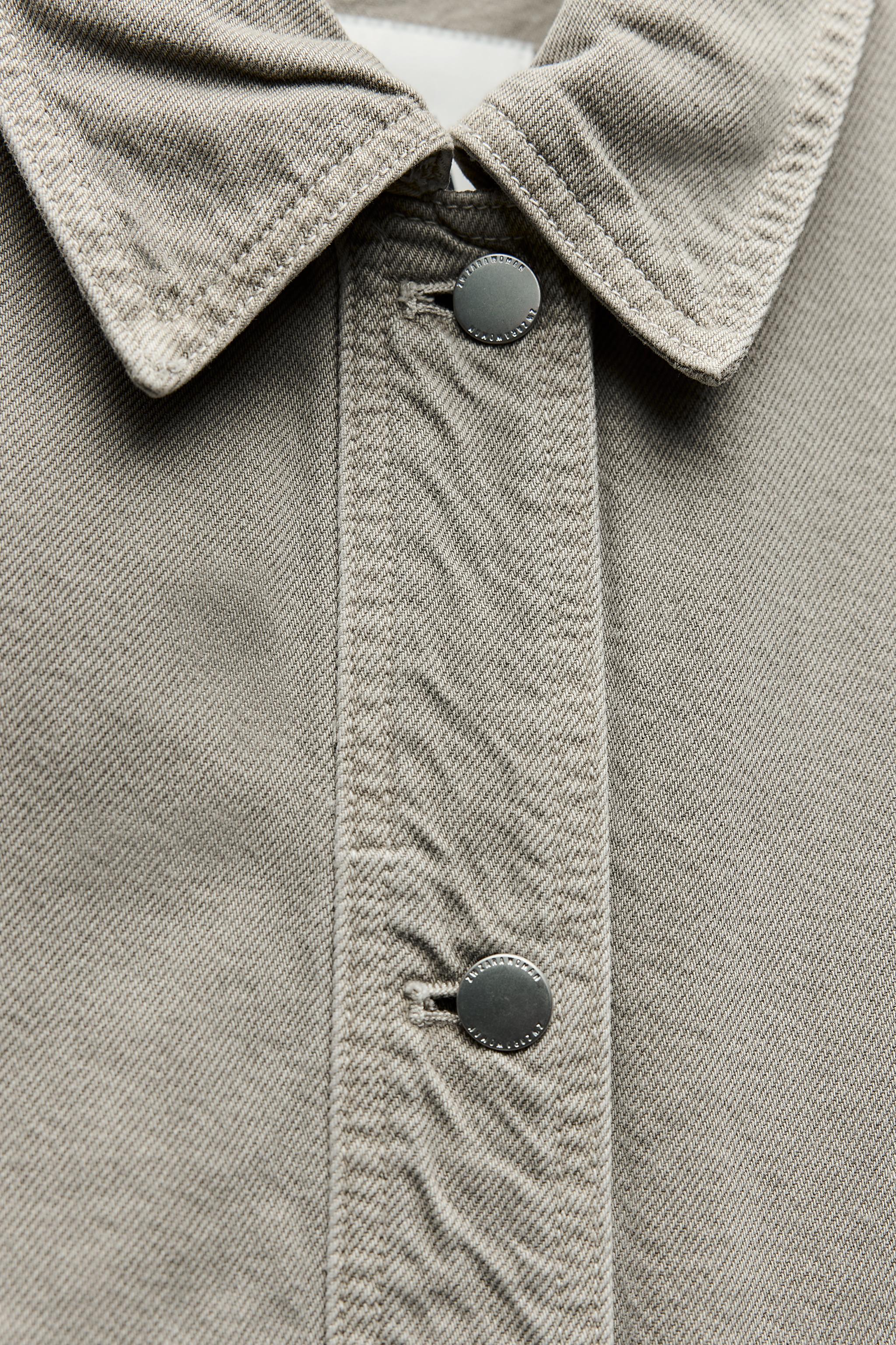安心★関税込み★ZARA★ZW COLLECTION POCKET OVERSHIRT POCKET OVERSHIRT ZARA WOMAN COLLECTION - Gray | ZARA United