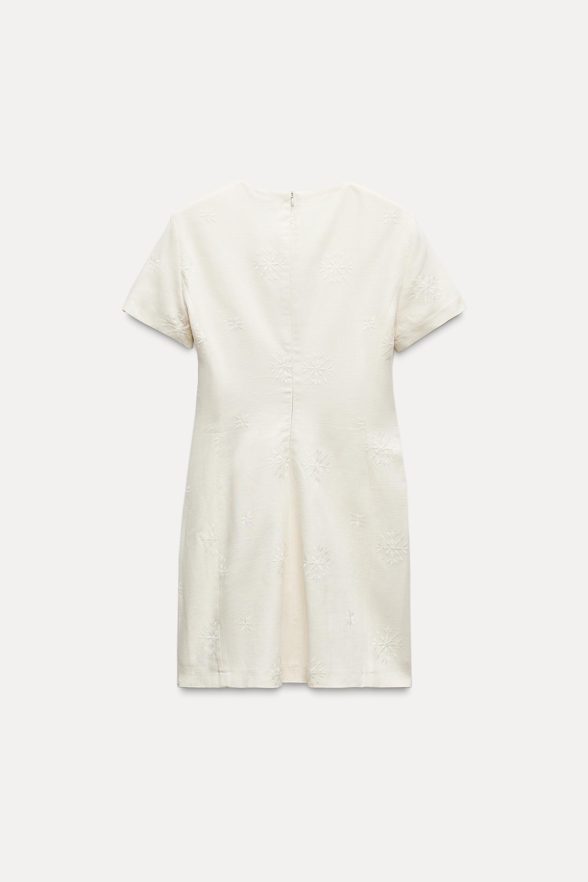Compare EMBROIDERED EYELET MINI DRESS ZW COLLECTION | Mall of America Compare EMBROIDERED EYELET MINI DRESS ZW COLLECTION | Mall of America
