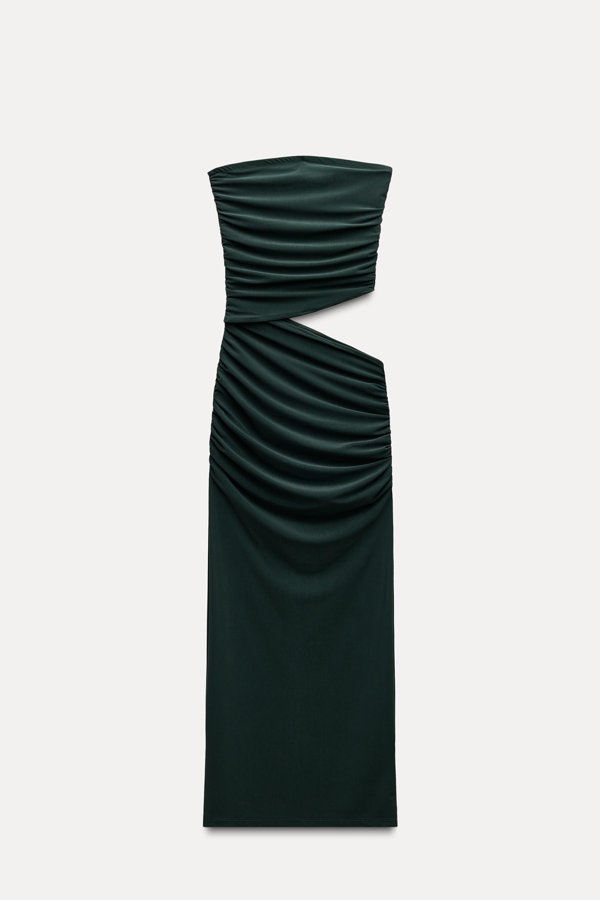 zara polyamide cut out dress Chic Mode | AUTHENTIC ZARA POLYAMIDE FITTED DRESS BRANDNEW (cut tag) Size:  Small (runs small, best fit to XS)