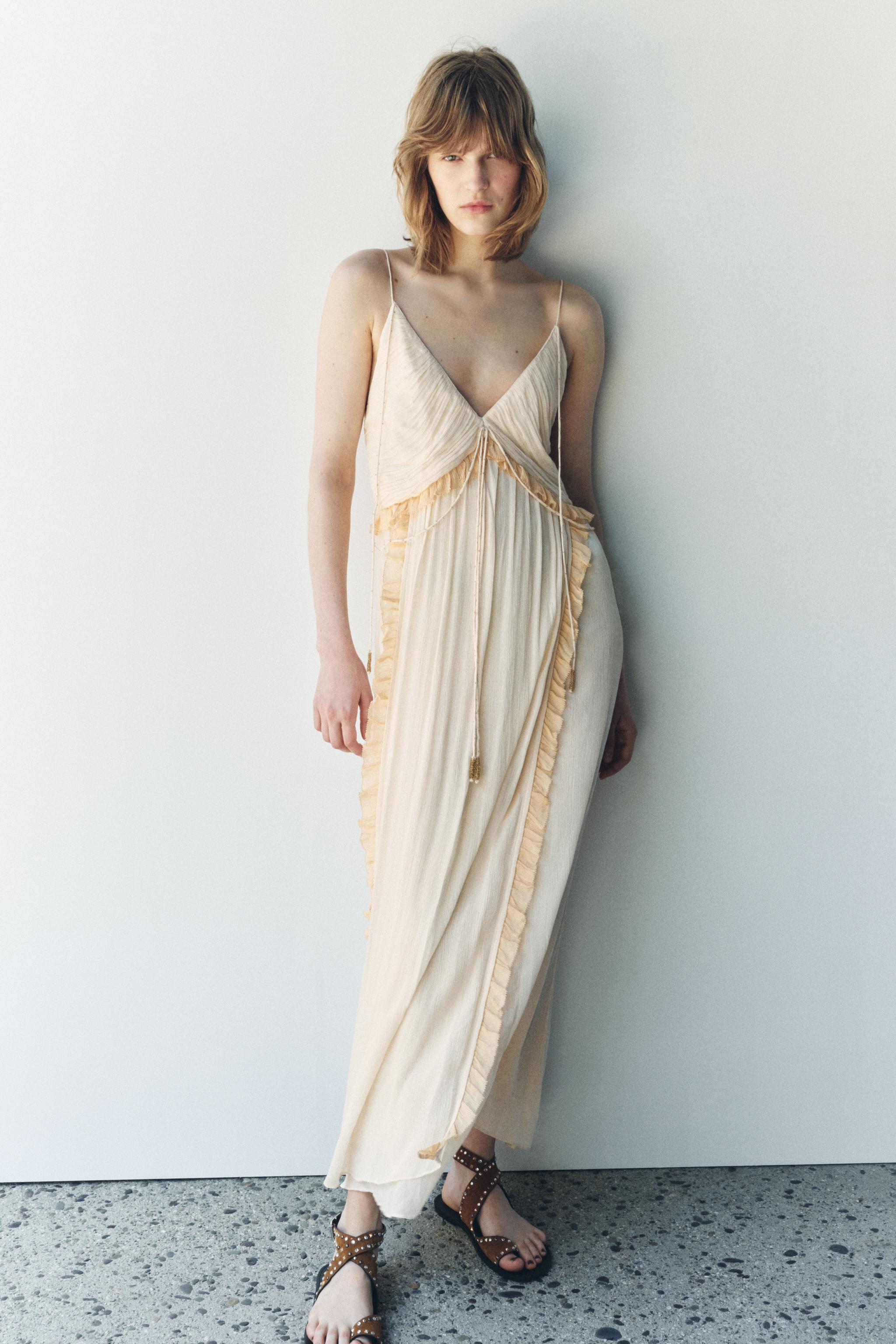 slit midi dress zw collection Compare SLIT MIDI DRESS ZW COLLECTION