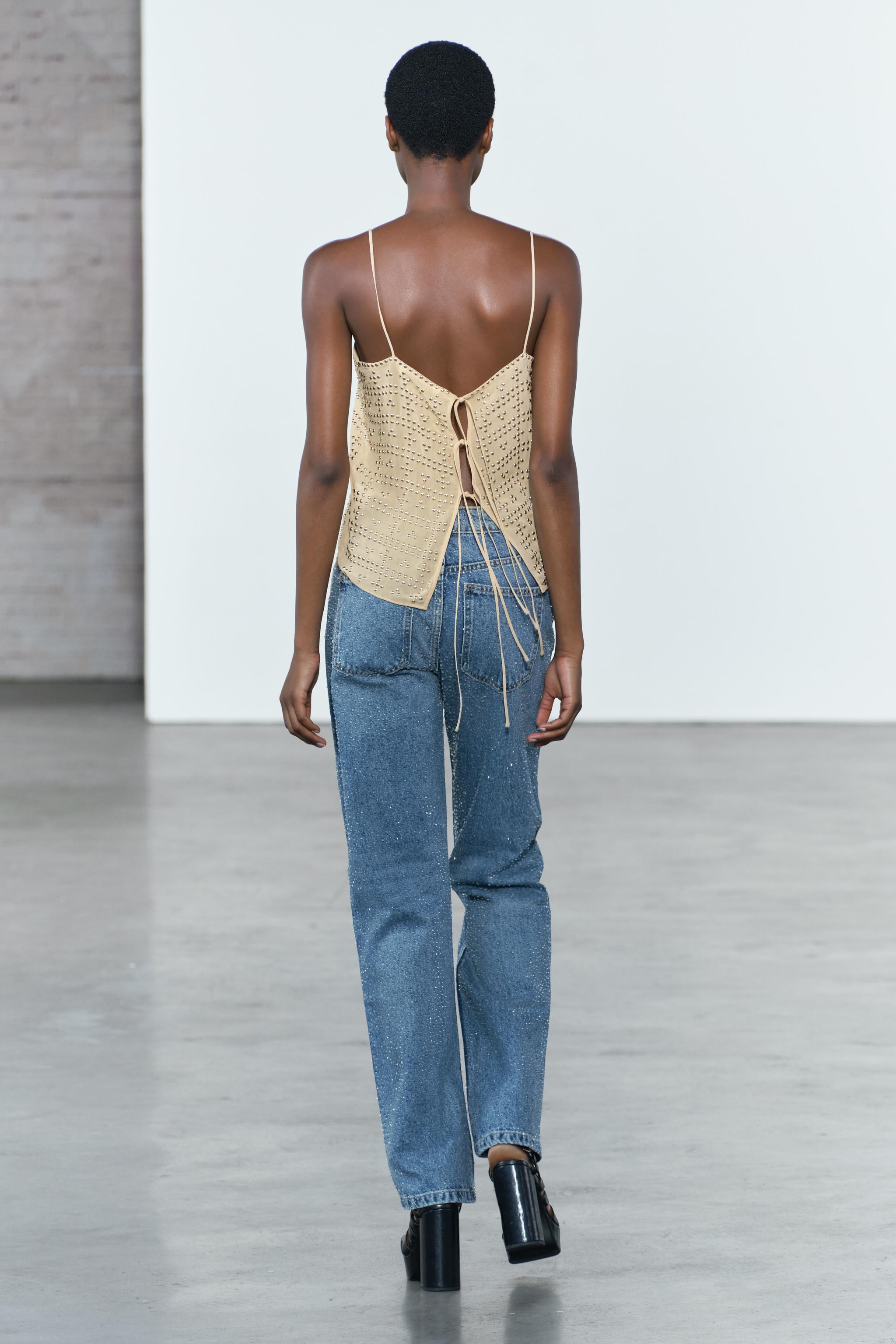 Compare ZIPPERED WRINKLED TOP ZW LIMITED EDITION | Mall of