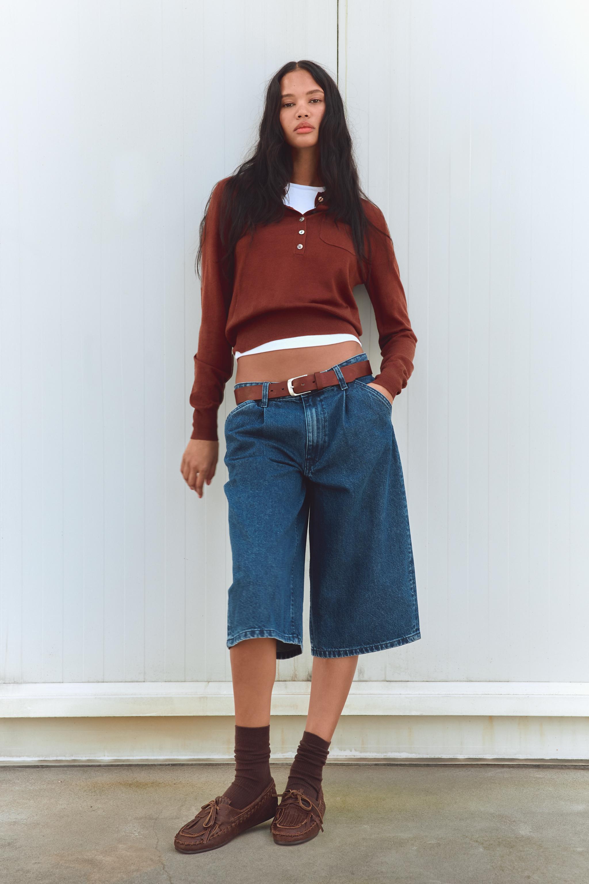 TRF DENIM SHORTS