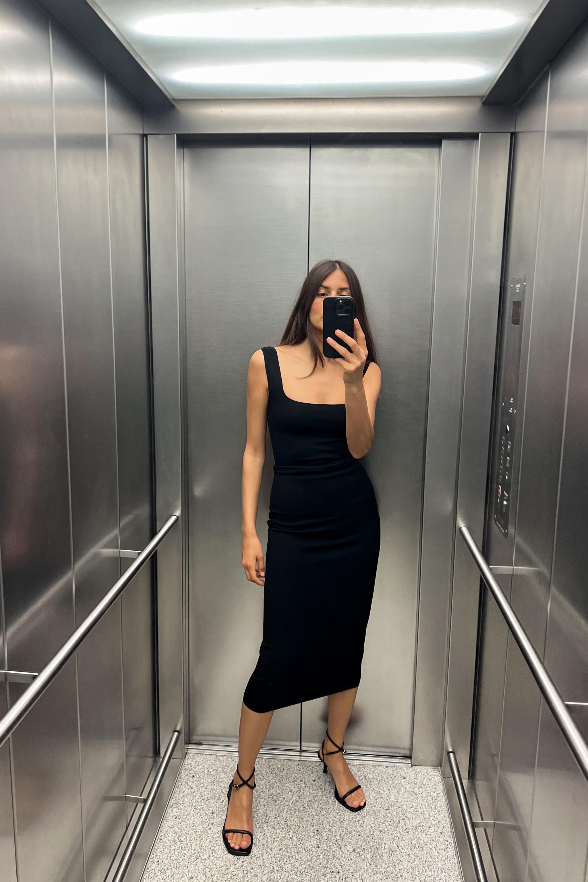 yo BIOTOP Lingerie Long knit dress サイズ2 Ron Herman - 新品未使用【yo BIOTOP Lingerie】Long knit dress