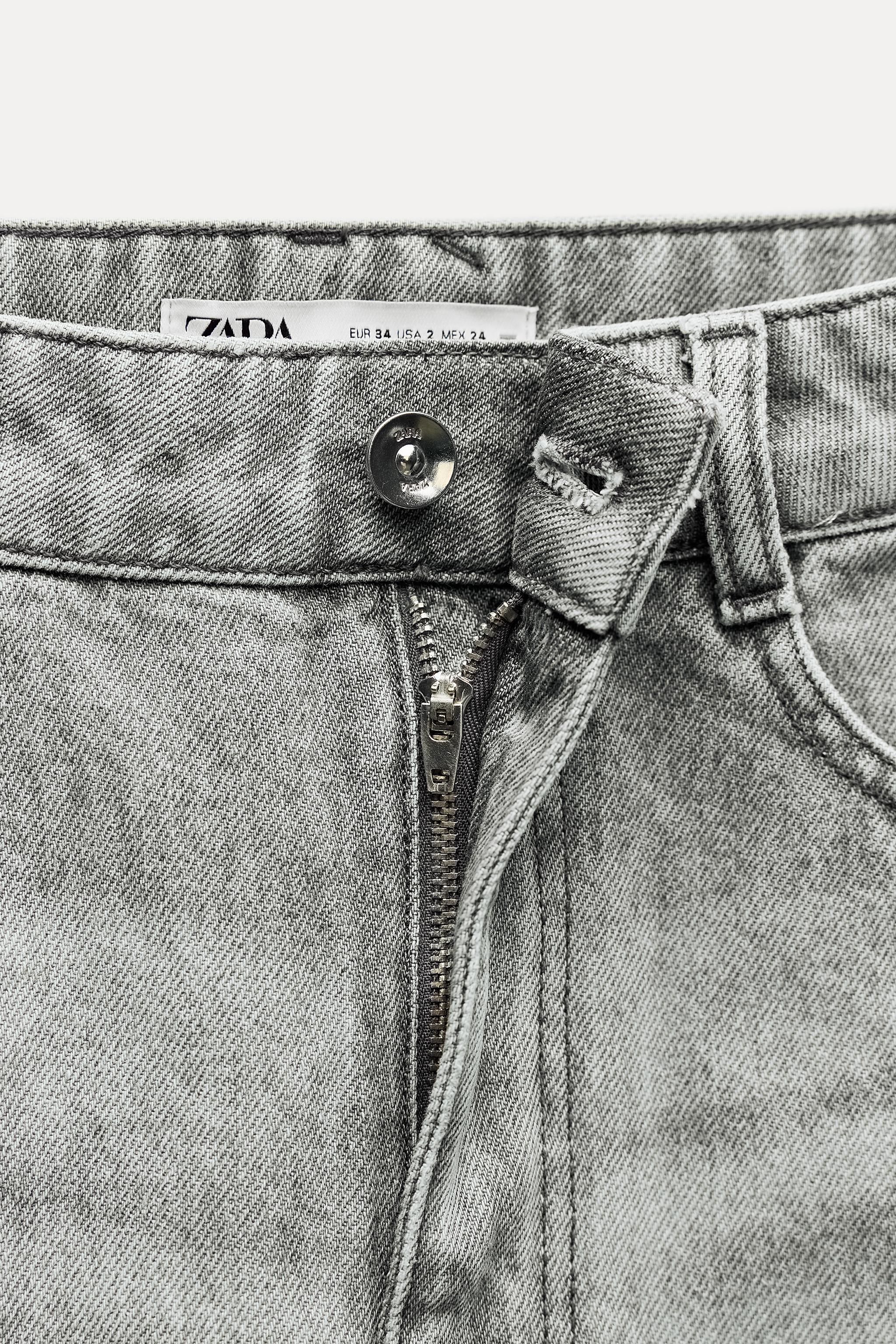 Zara Z1975 HIGH-WAISTED SHORTS WITH OPENINGS | Yorkdale Mall