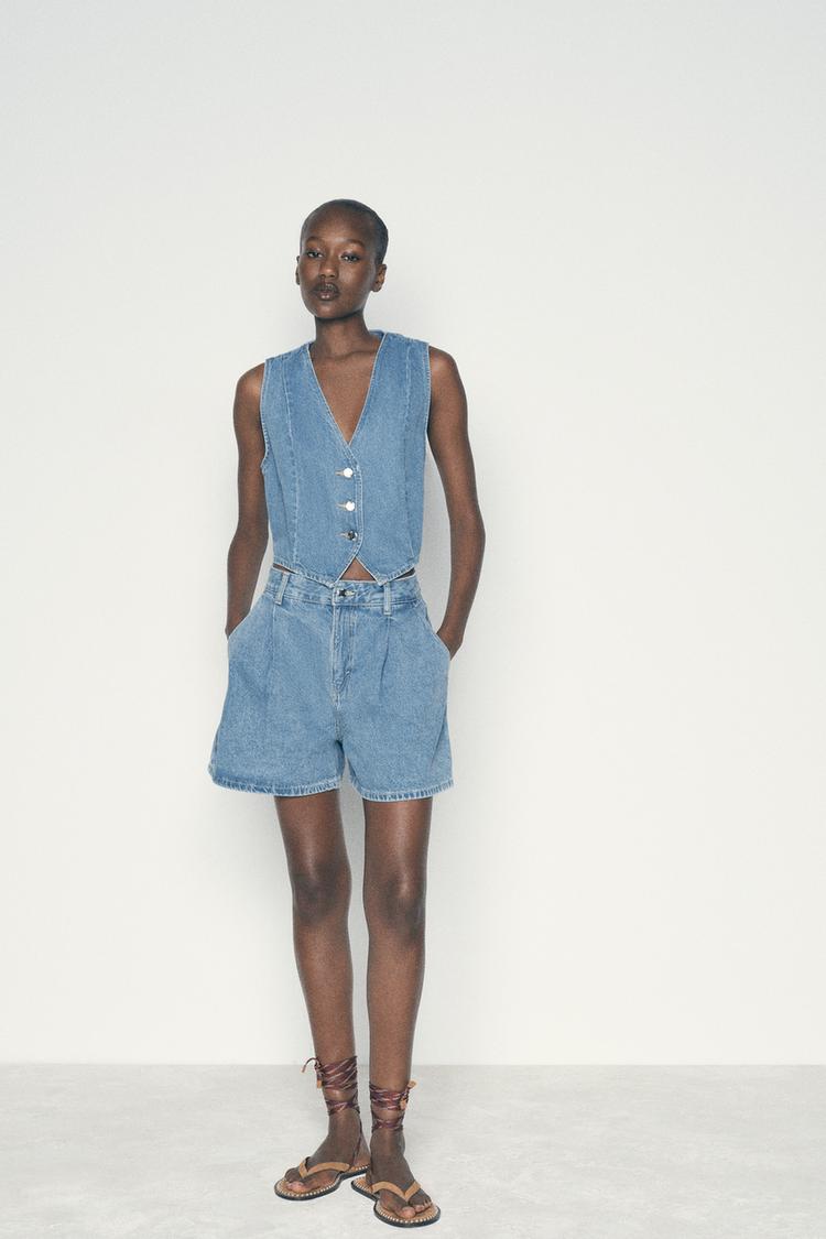 Z1975 SHORT DENIM VEST