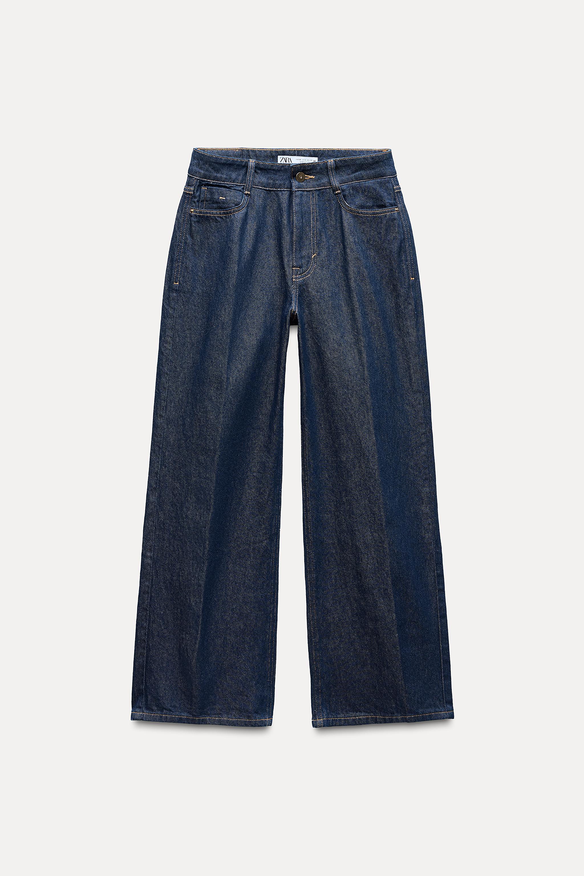 か Z.09 STRAIGHT ANKLE HIGH WAIST CROSSOVER WAIST JEANS