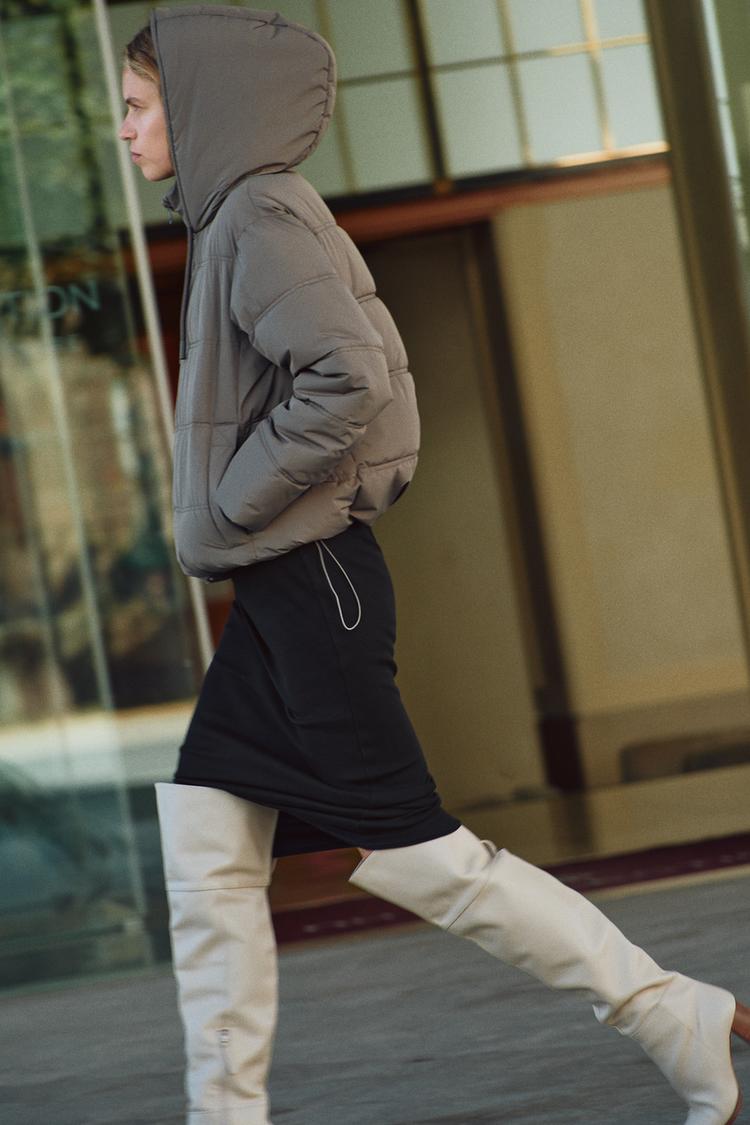 WATER AND WIND PROTECTION SHORT PUFFER ANORAK