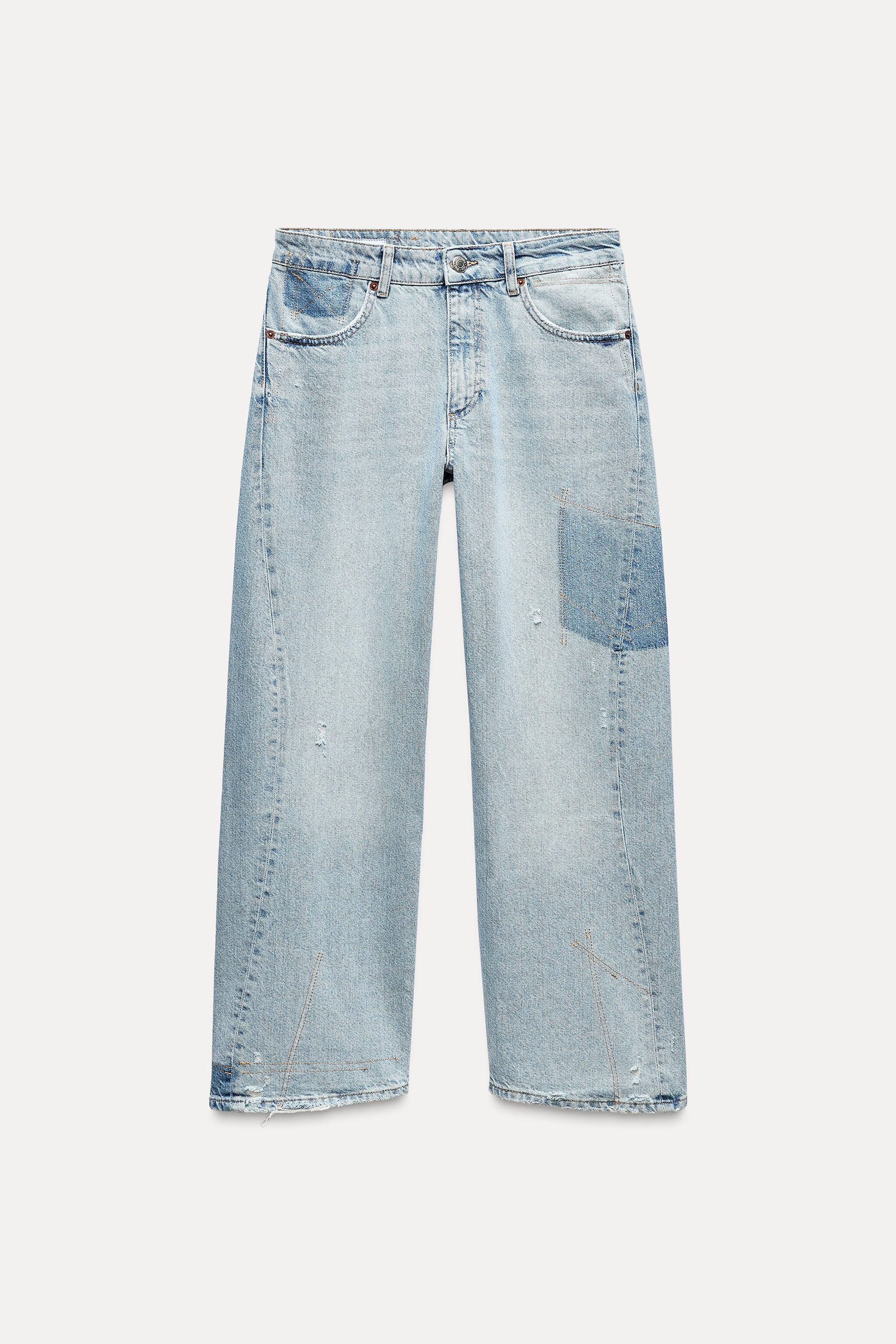 Zara TRF SLOUCHY CURVE LEG JEANS | Square One