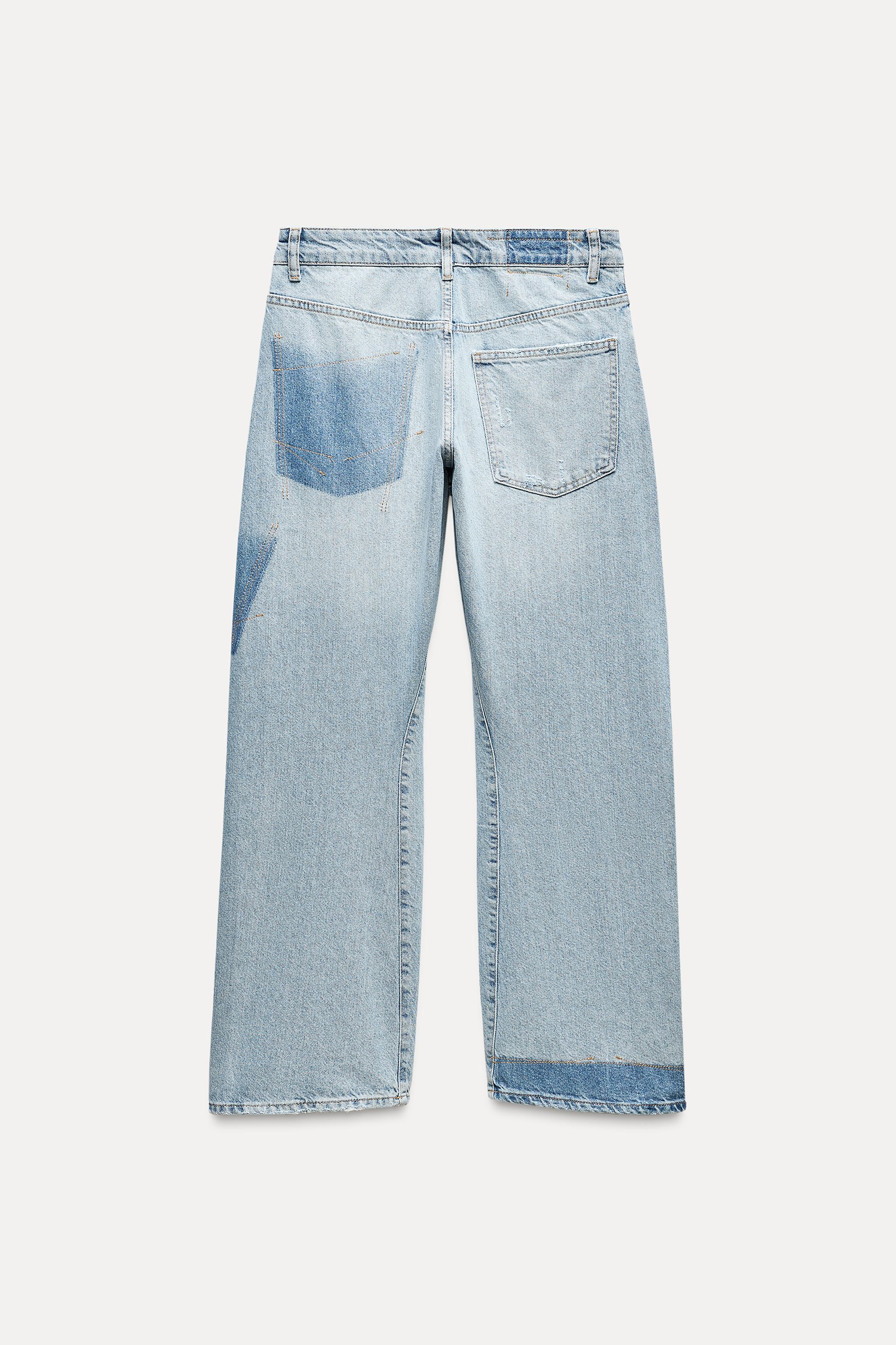Zara TRF SLOUCHY CURVE LEG JEANS | Square One