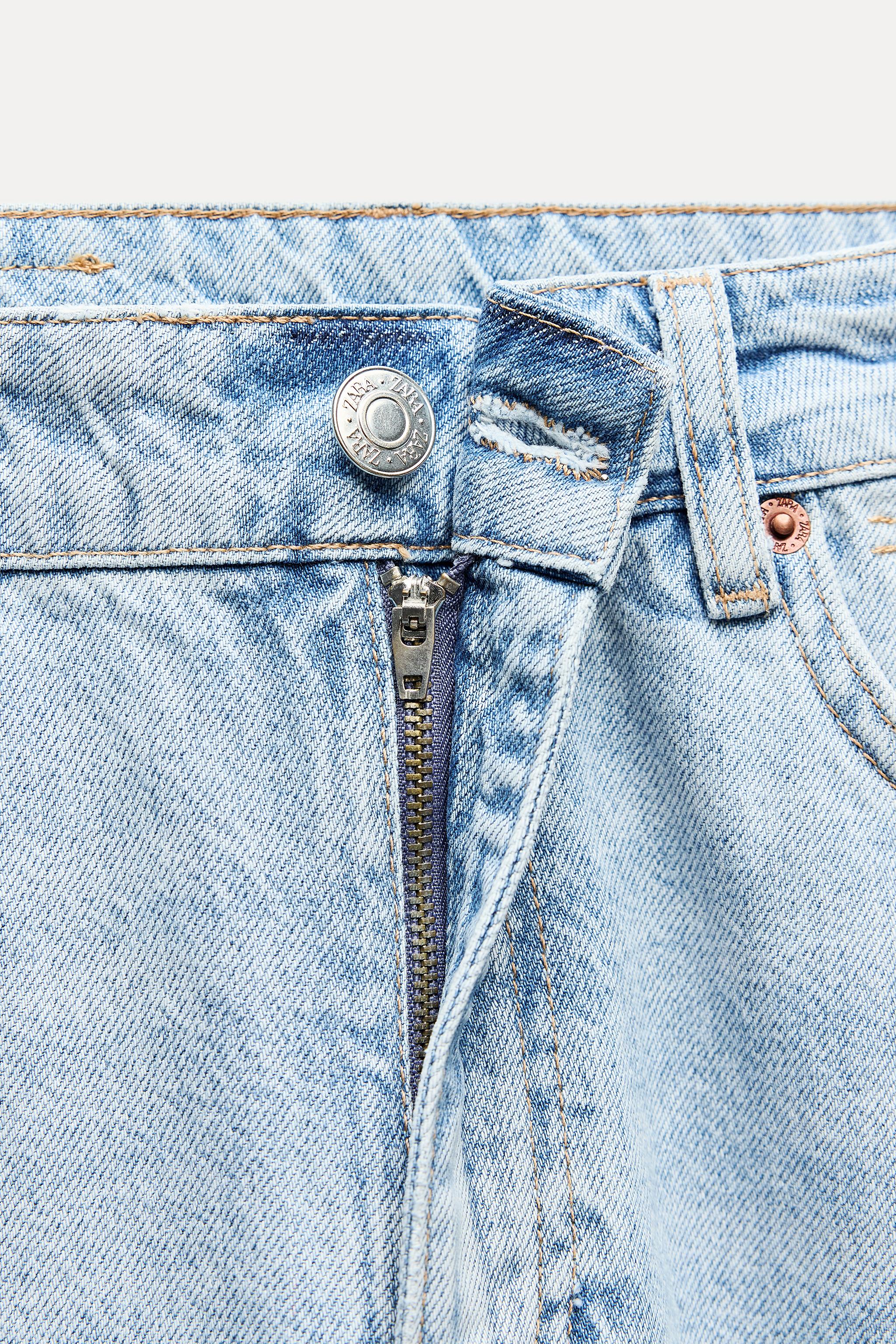だら Zara TRF SLOUCHY CURVE LEG JEANS | Square One