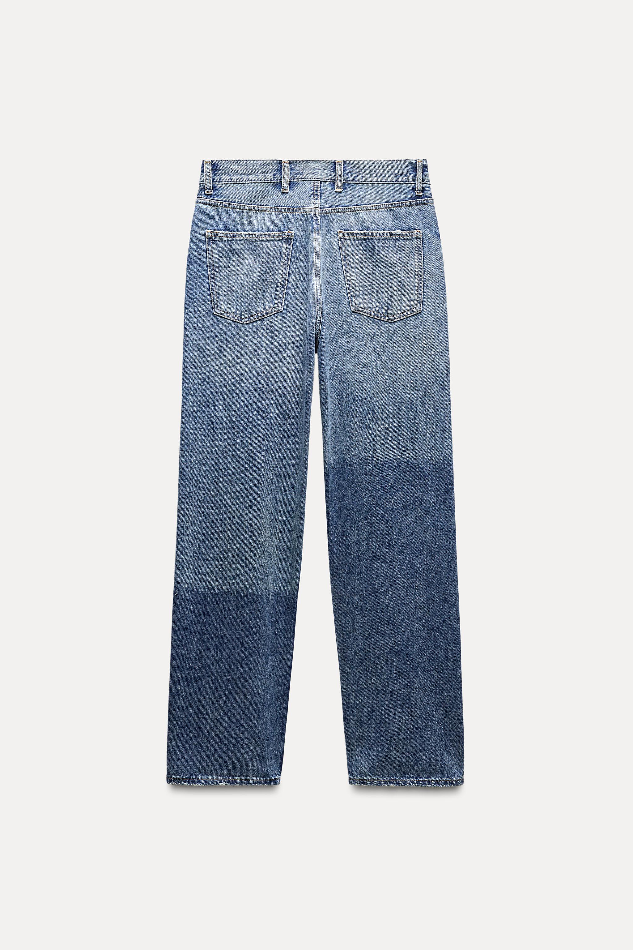 Zara ZW COLLECTION PATCHWORK JEANS | Yorkdale Mall