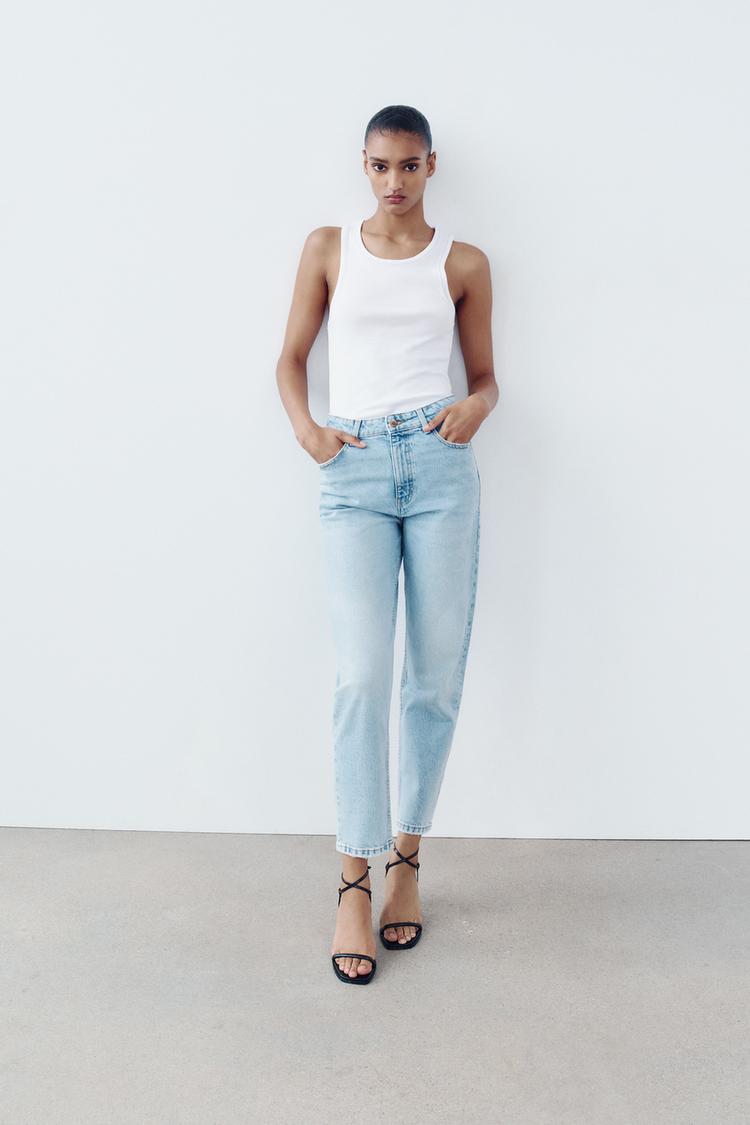 Z1975 MOM FIT JEANS WITH A HIGH WAIST