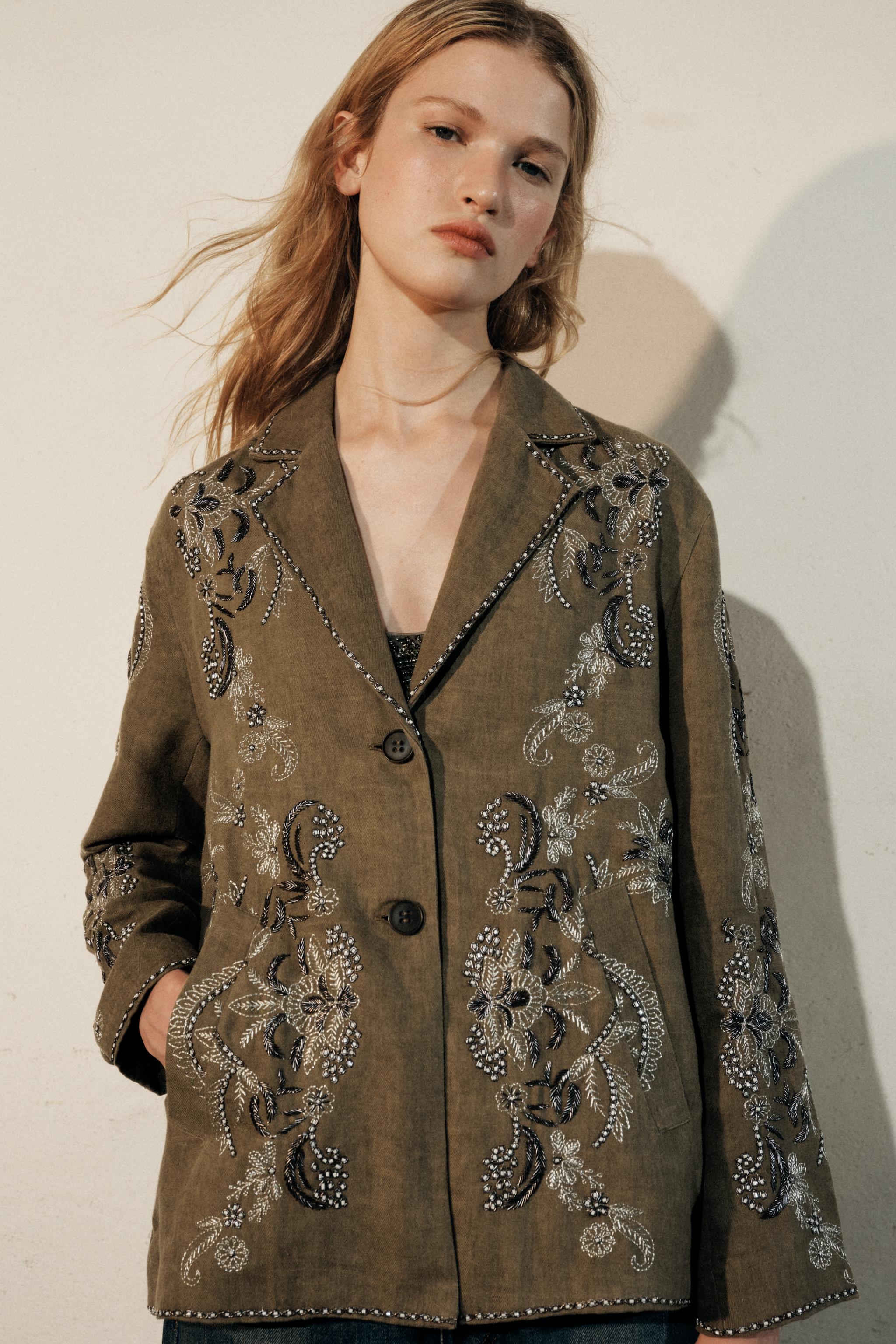Compare MIXED EMBROIDERED JACKET | Mall of America®
