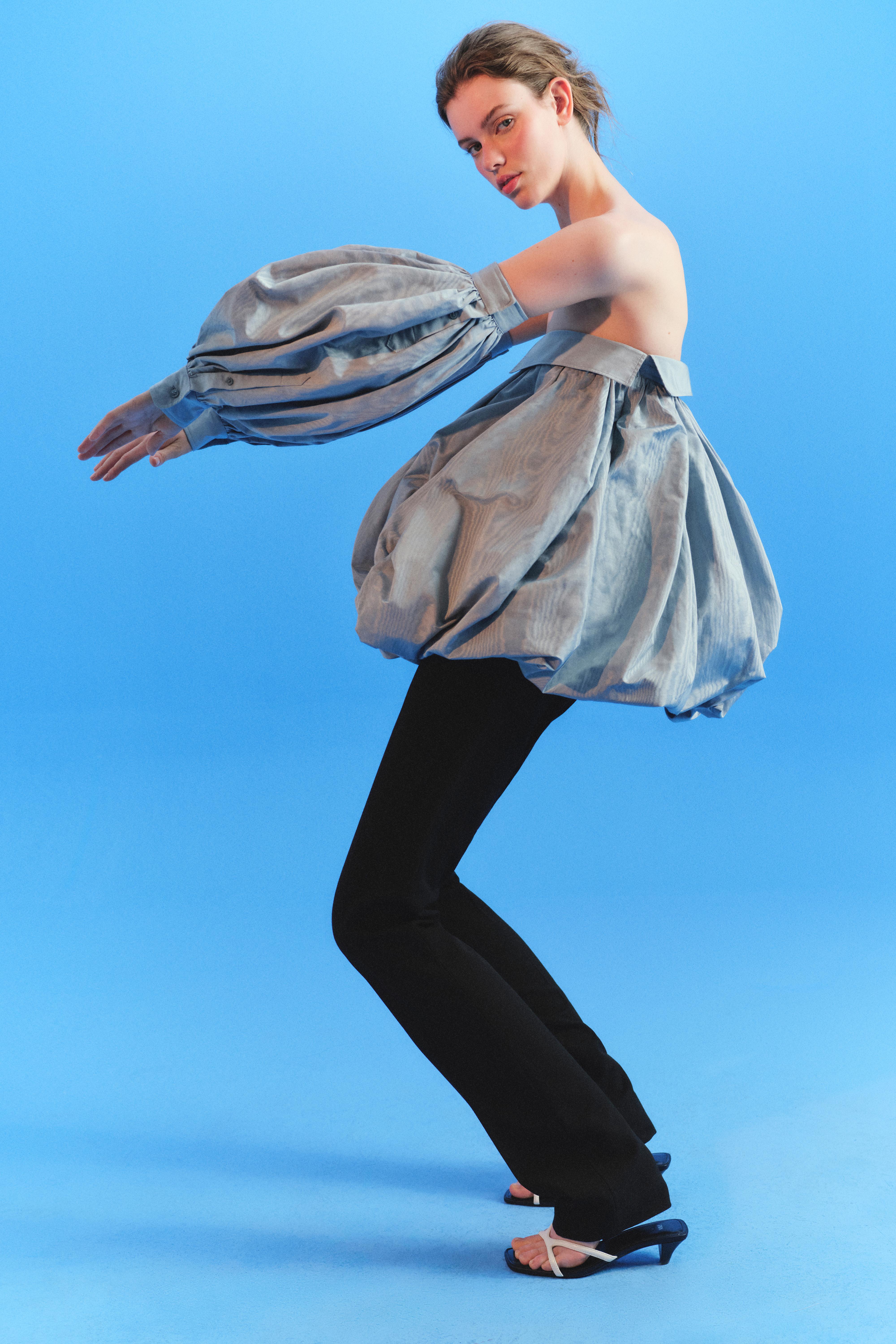 BALLOON DRESS WITH SLEEVES ZARA ICONS LIMITED EDITION