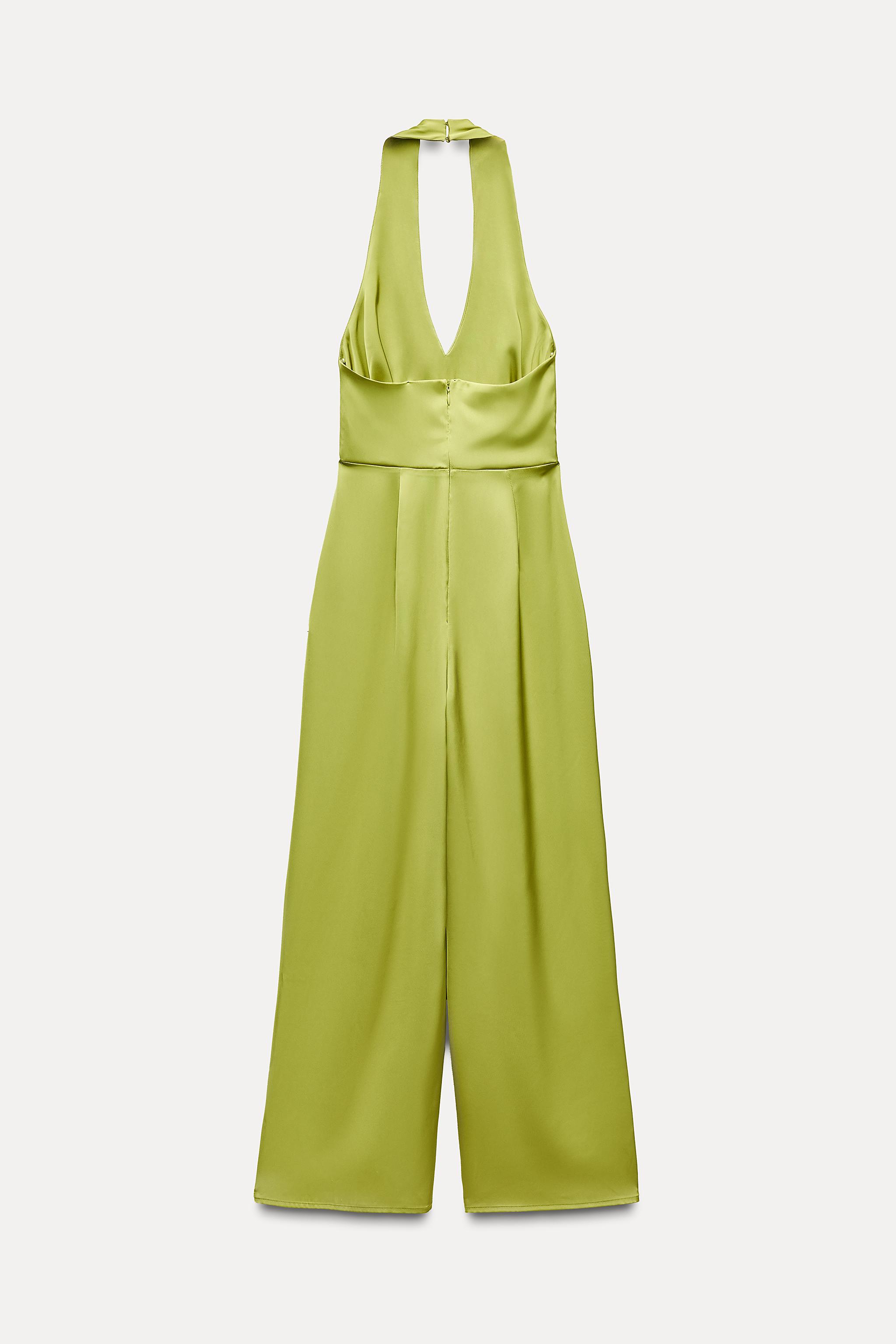 Compare LONG RUFFLED HALTER JUMPSUIT | Mall of America Compare LONG RUFFLED HALTER JUMPSUIT | Mall of America