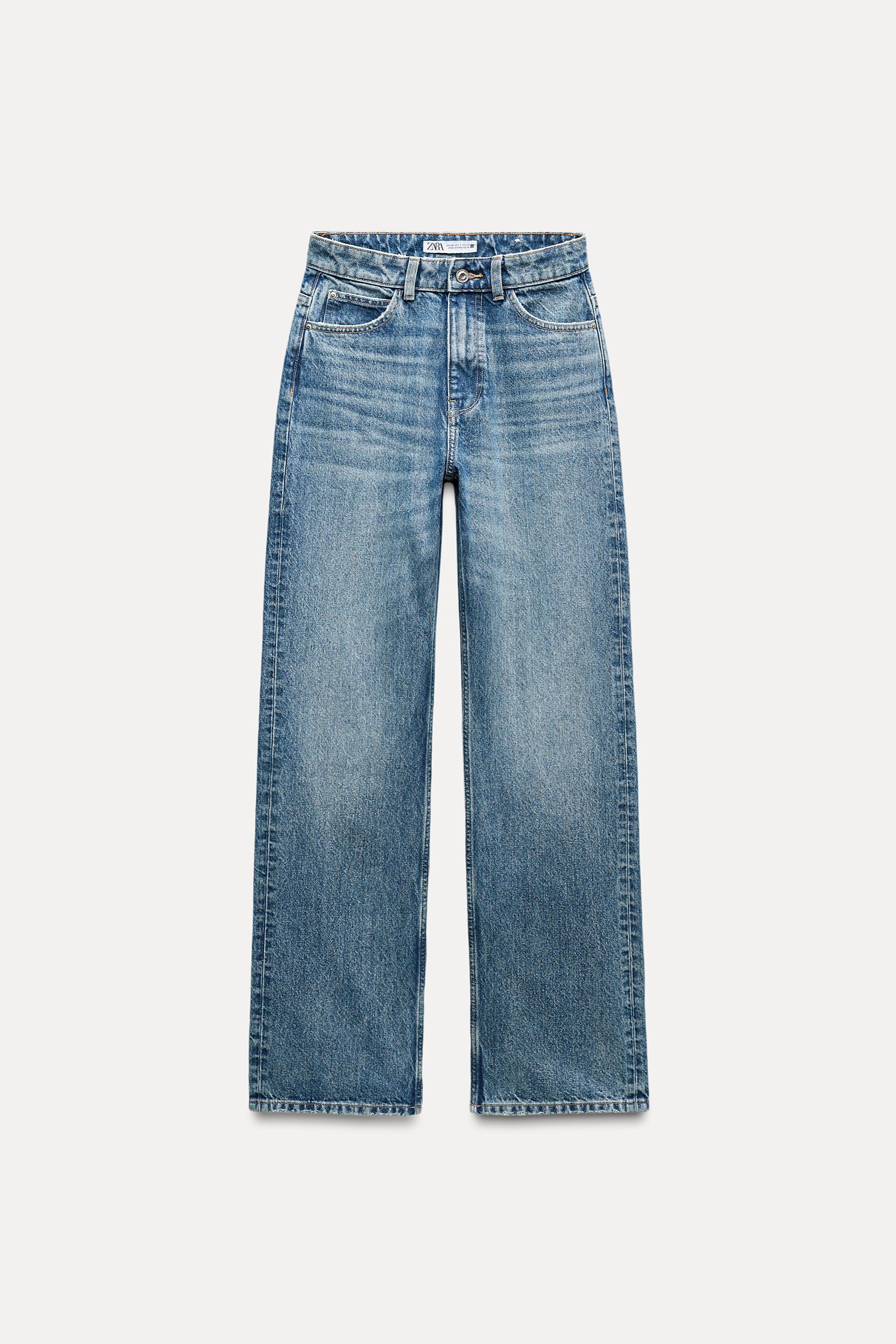 Compare ZW HIGH RISE STRAIGHT CUT FULL LENGTH JEANS | Mall