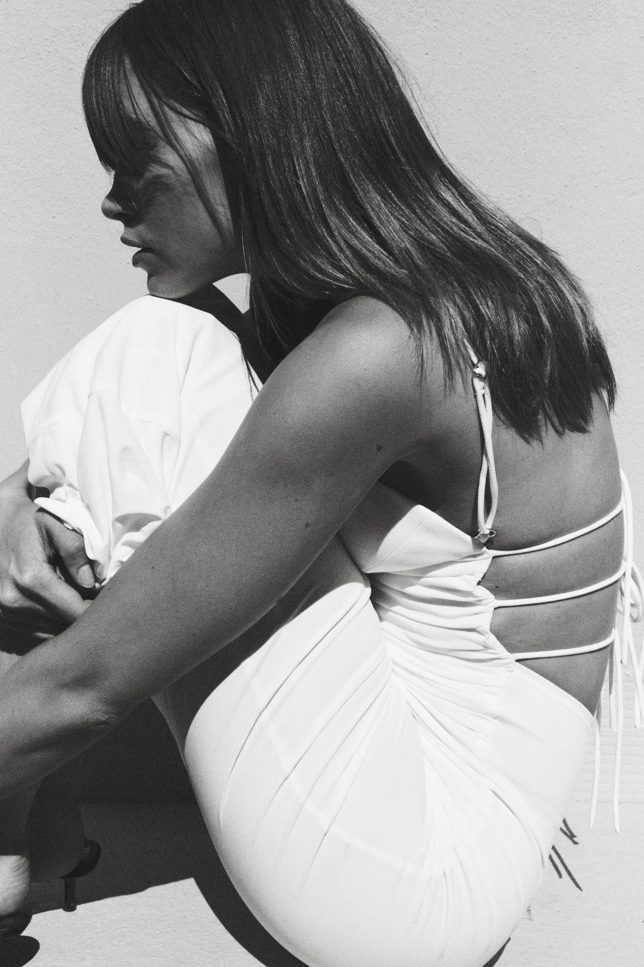 Compare DRAPED OPEN BACK DRESS | Bayshore Shopping Centre