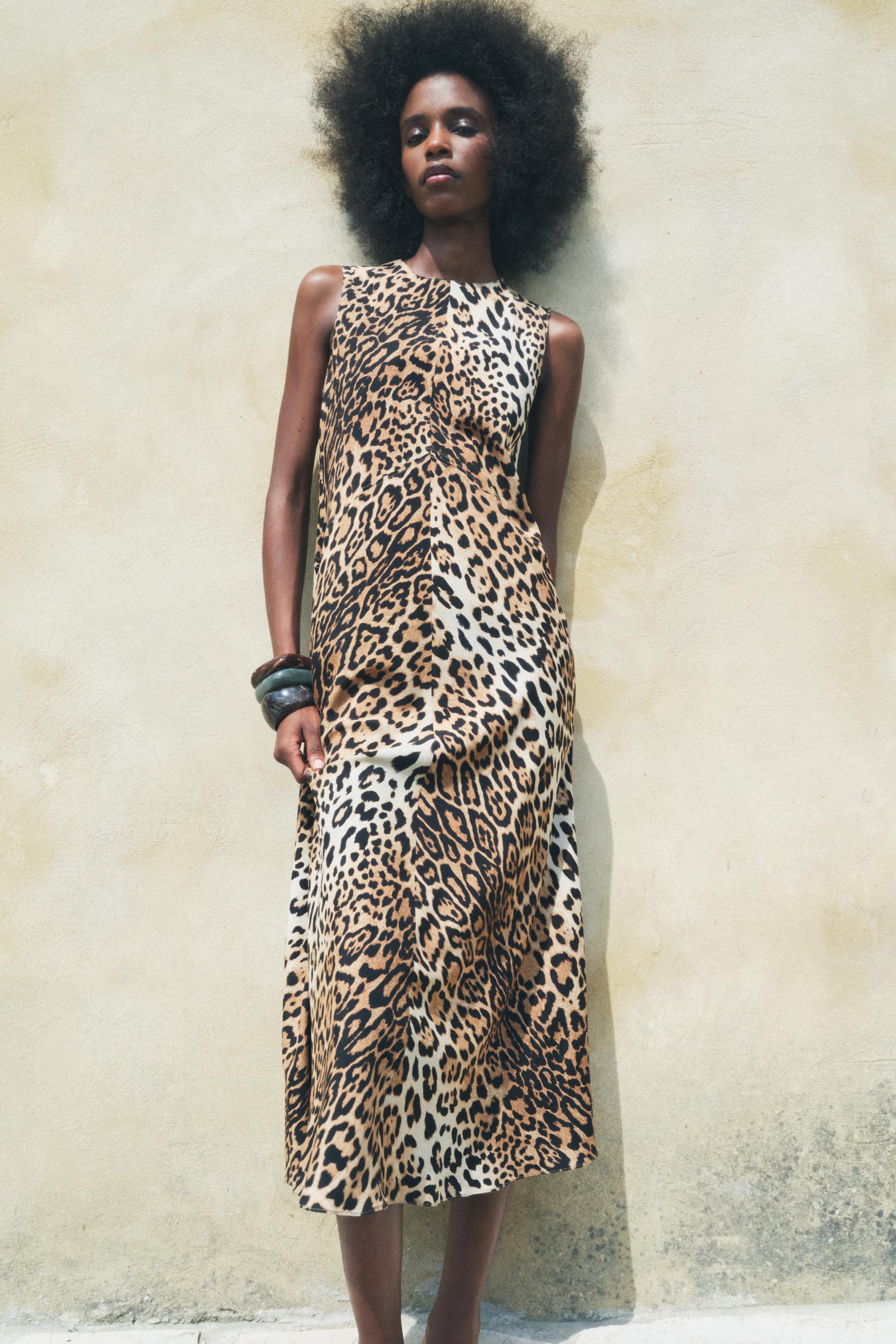 wrinkled satin effect dress zw collection Zara ZW COLLECTION LIMITED EDITION CRINKLED SATIN EFFECT DRESS
