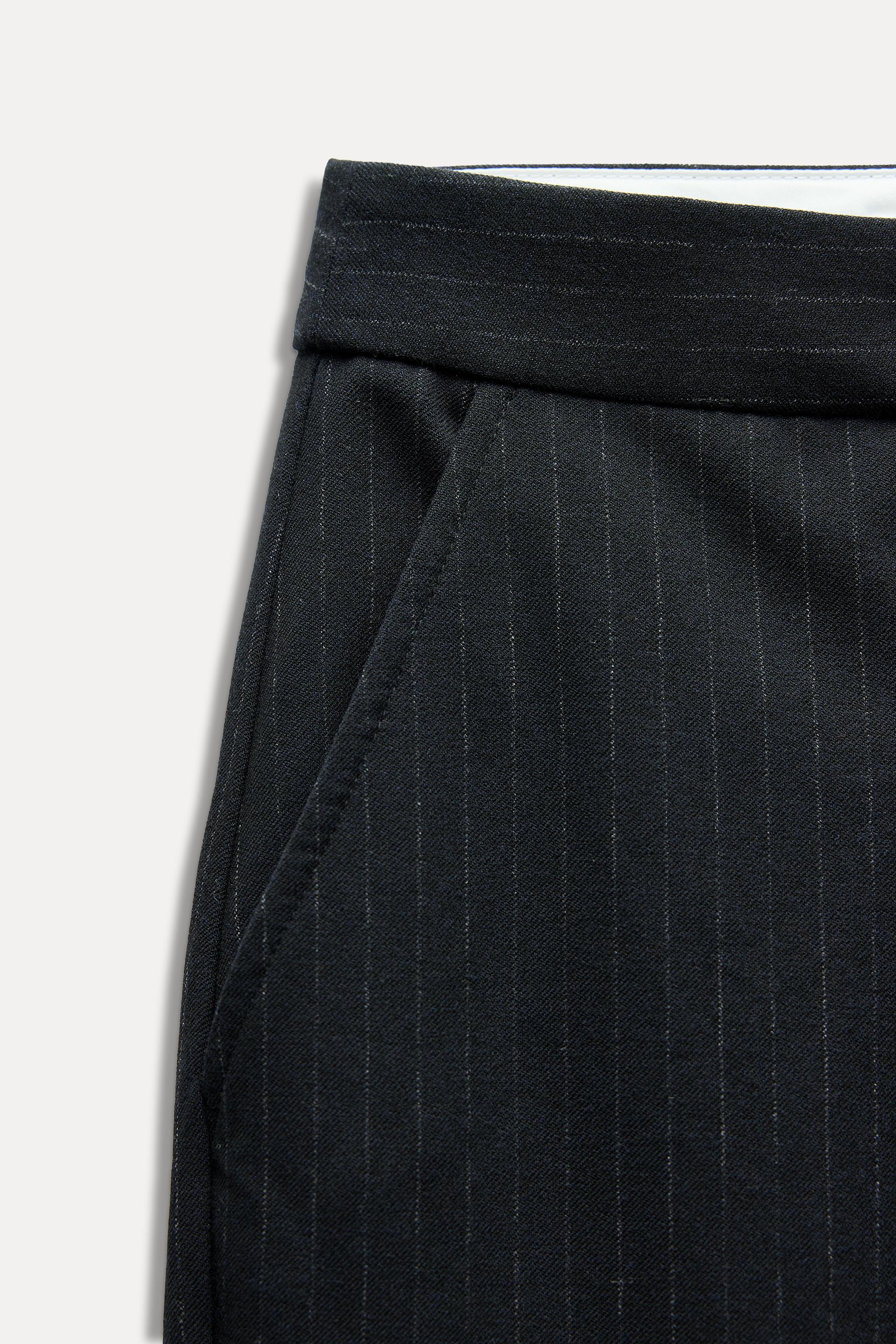 に*ら様 Push Push PP PINSTRIPE JORT Black 2 PUSH PUSH - Black PP Pinstripes Jort - ASTOUD