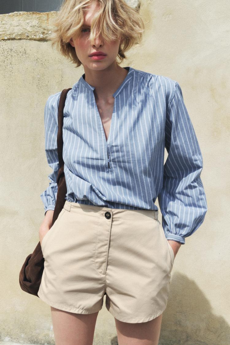 ZW COLLECTION STRIPED SHIRT