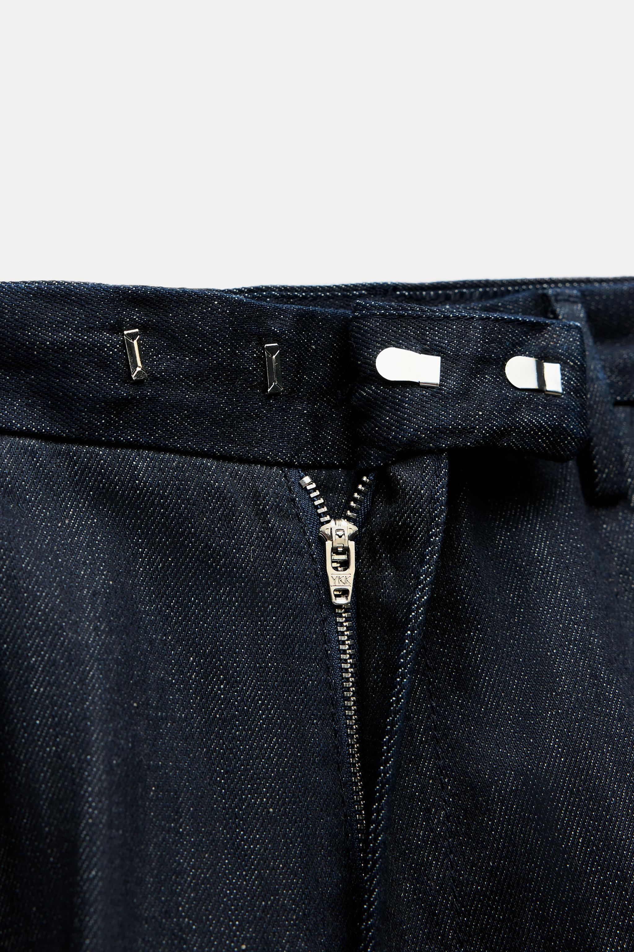 Zara MID WAIST JEANS ZW COLLECTION | Square One