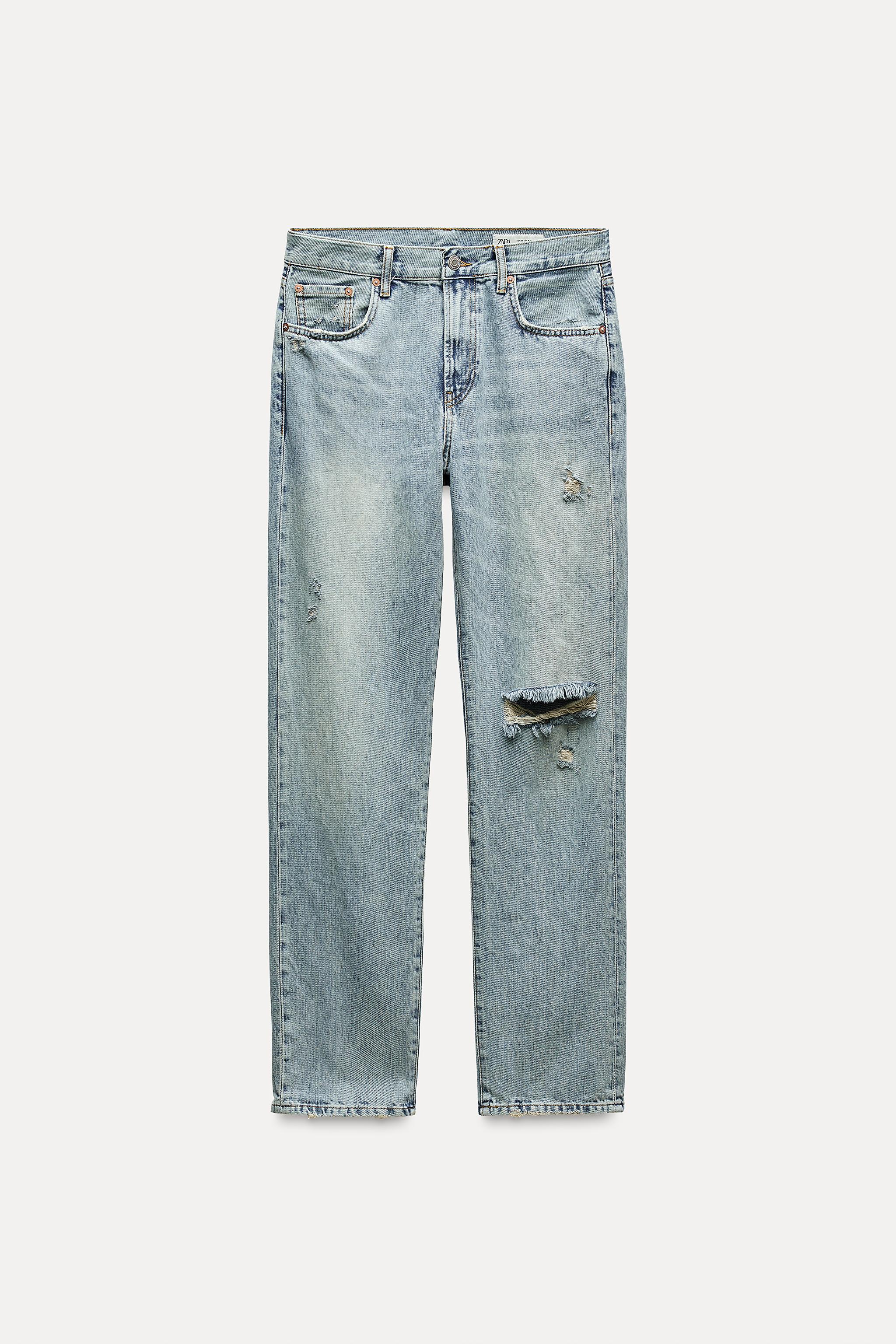 Zara RELAXED MID WAIST JEANS ZW COLLECTION | Bayshore Shopping Centre