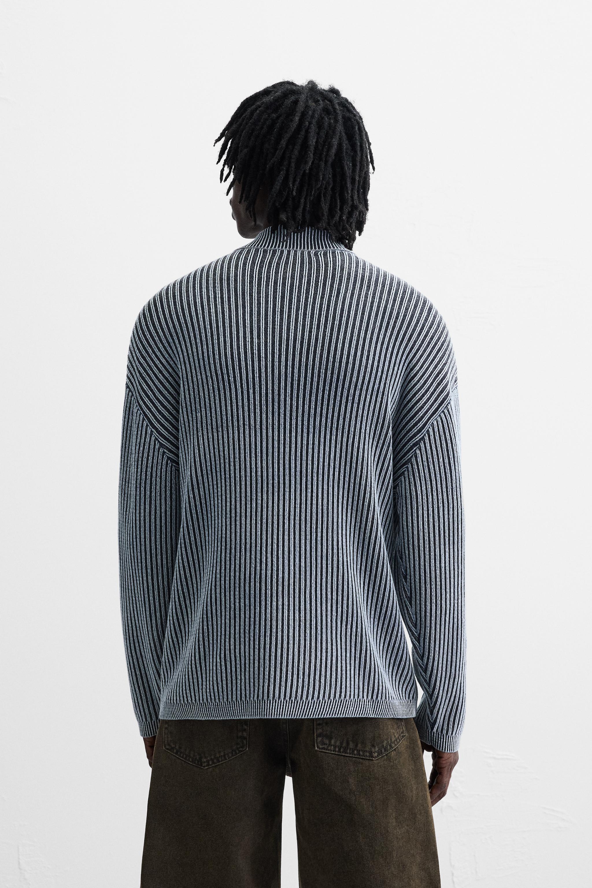 Zara WASHED KNIT POLO SHIRT | Yorkdale Mall