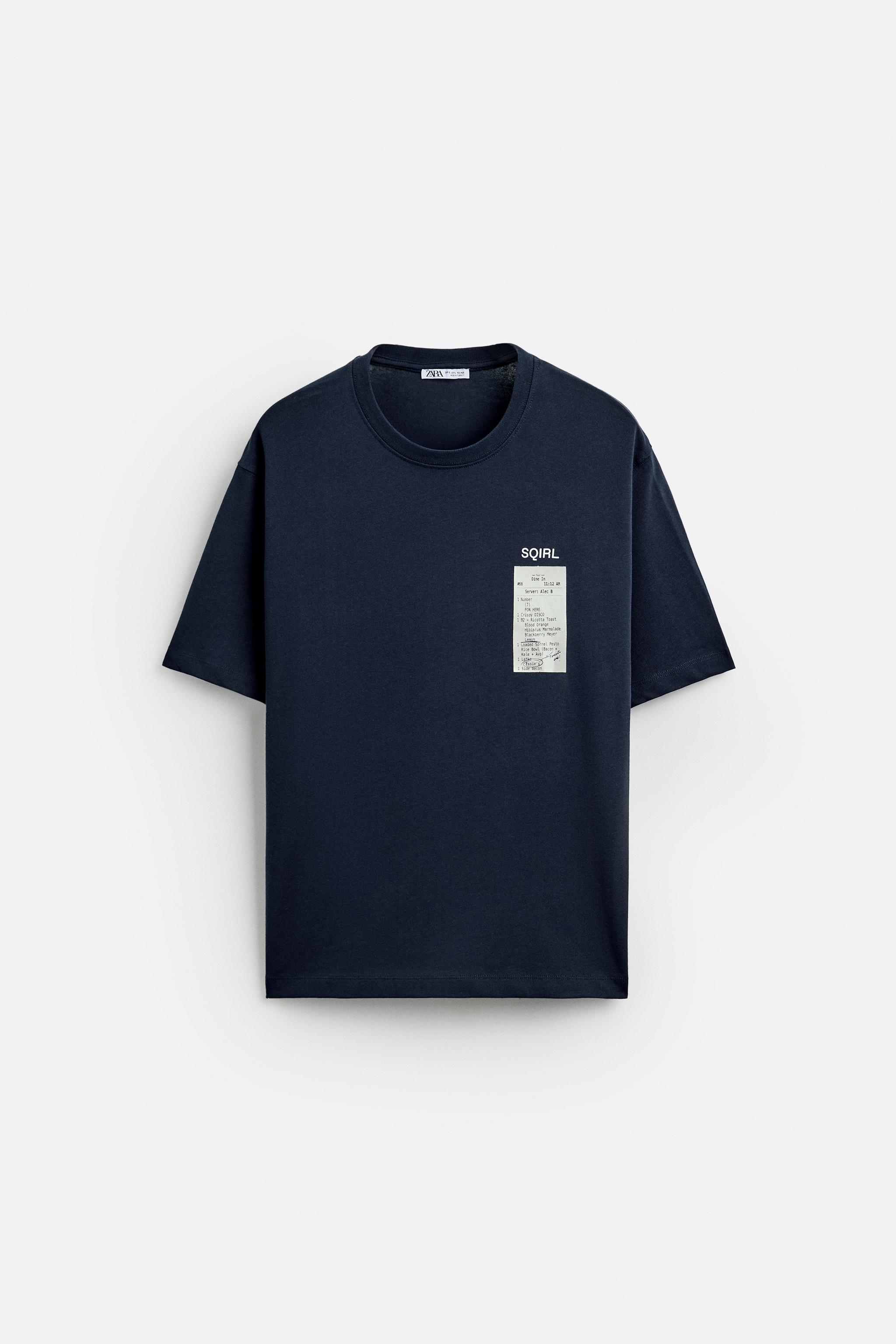 【ZARA】SQIRL グラフィックTシャツ Zara SQIRL” GRAPHIC T-SHIRT | Square One