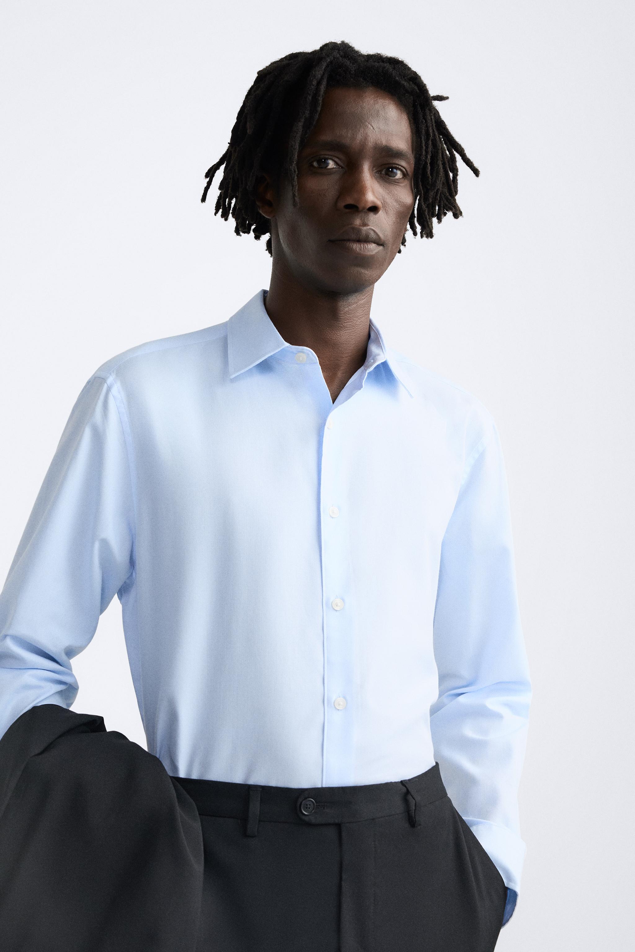 Zara EASY CARE TEXTURED SHIRT | Square One