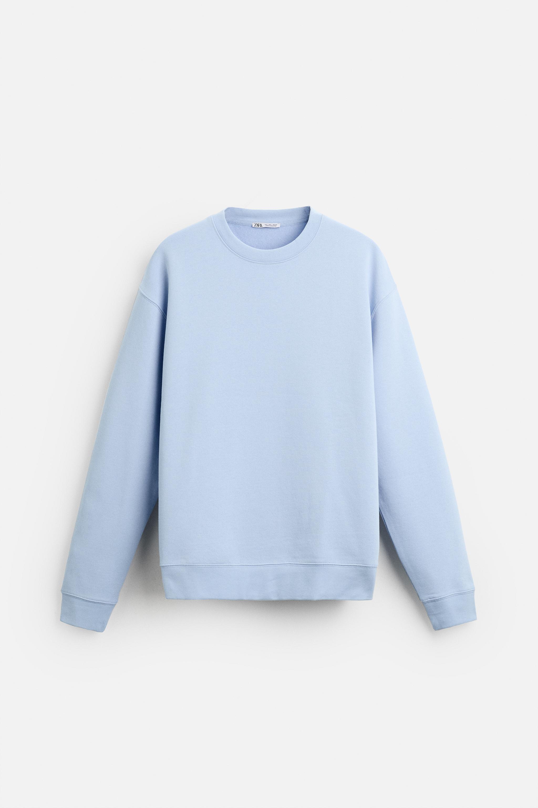 Zara CREW NECK SWEATSHIRT | Yorkdale Mall